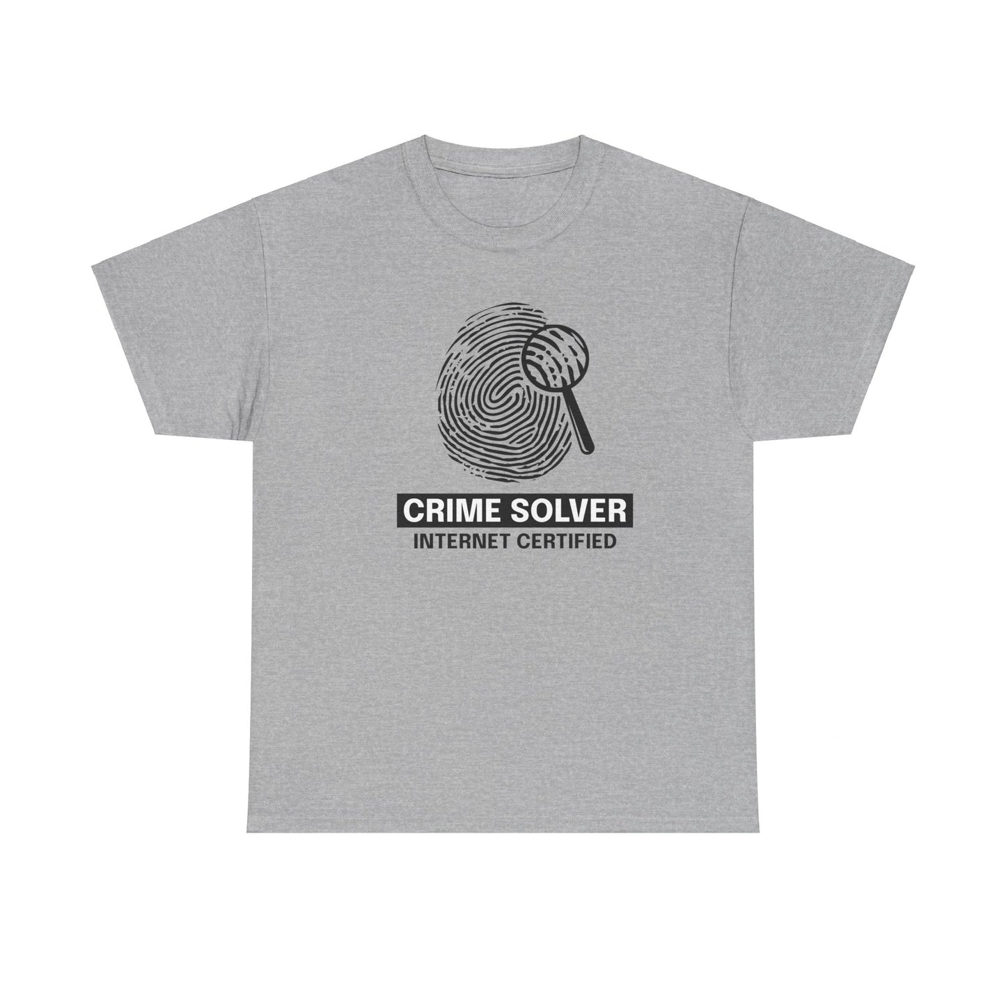 Crime Solver Unisex Heavy Cotton Tee