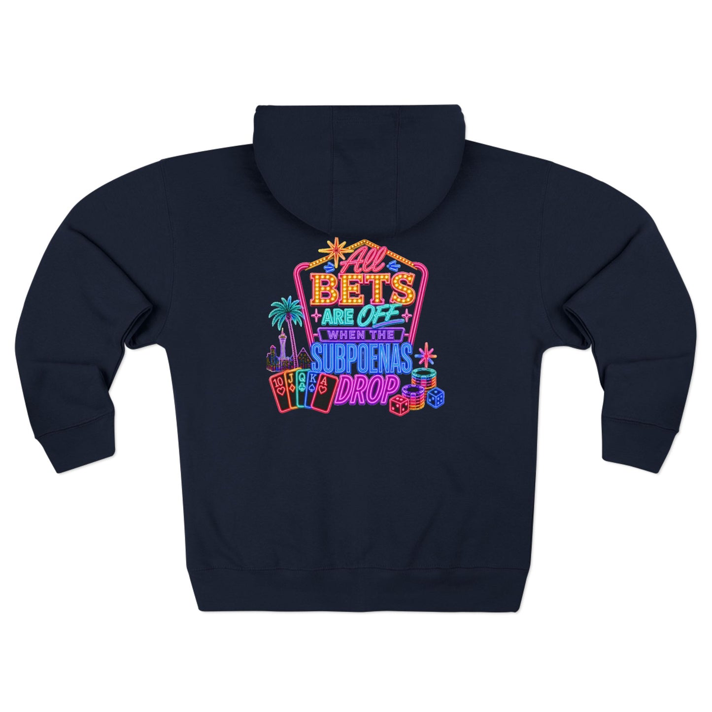 Zip Hoodie — '"All Bets Are Off ' - Crime Con 26'