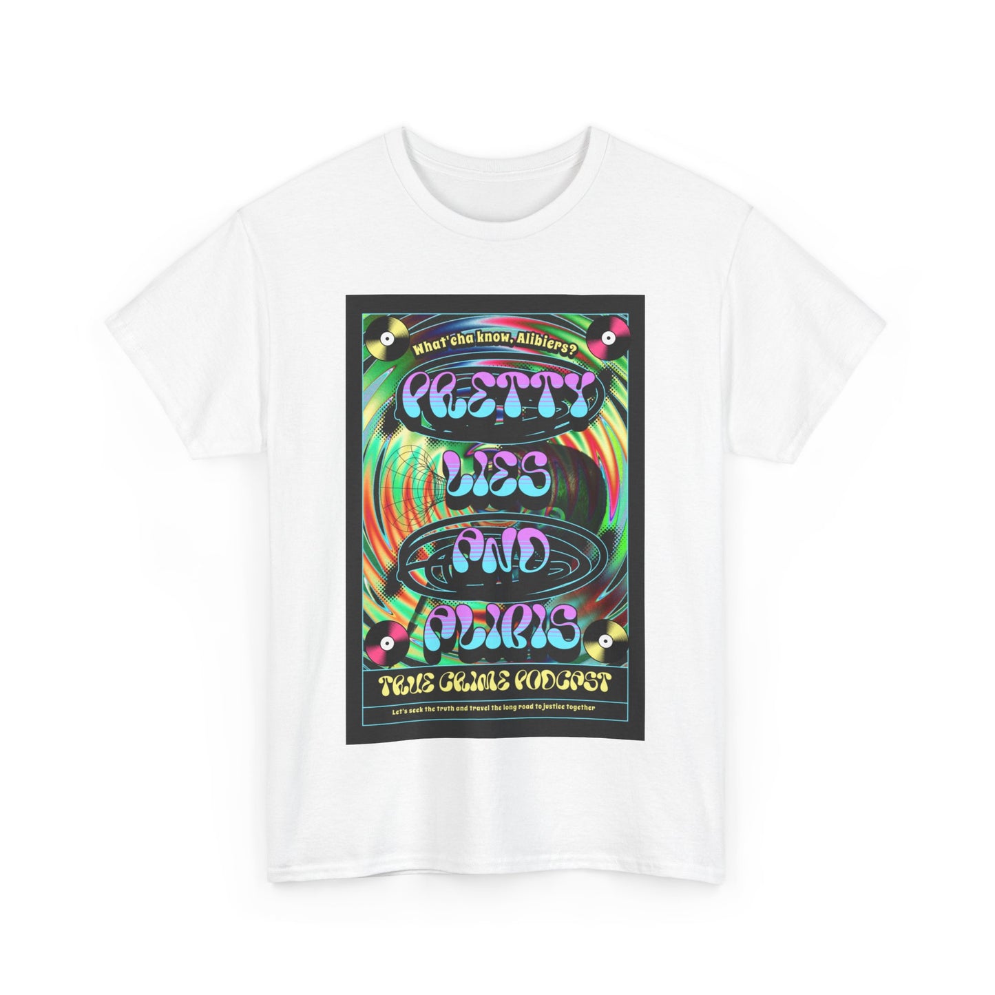 Hippie Pretty Lies Unisex Heavy Cotton Tee