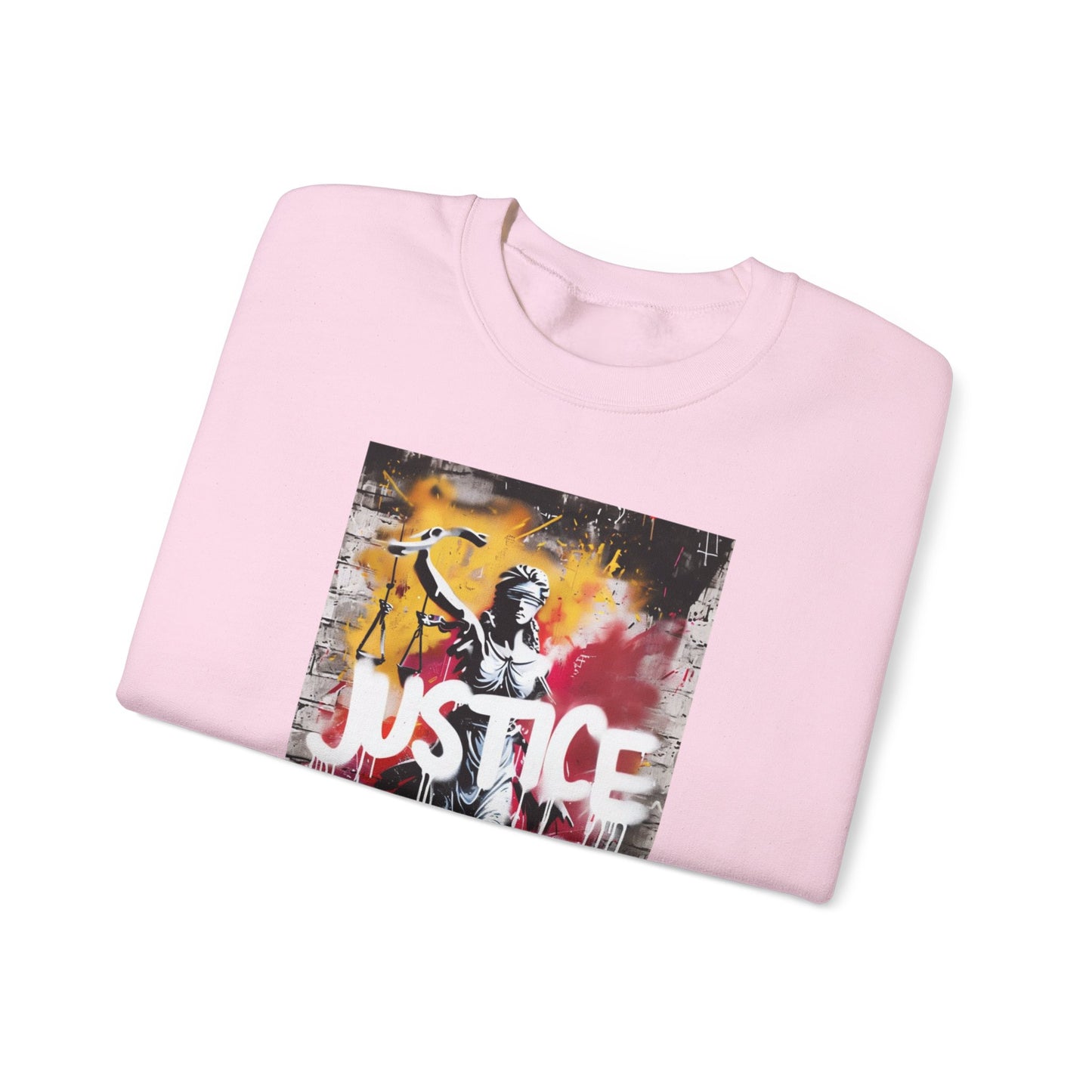 NEW! Justice Graphic Crewneck Sweatshirt - Unisex Heavy Blend™