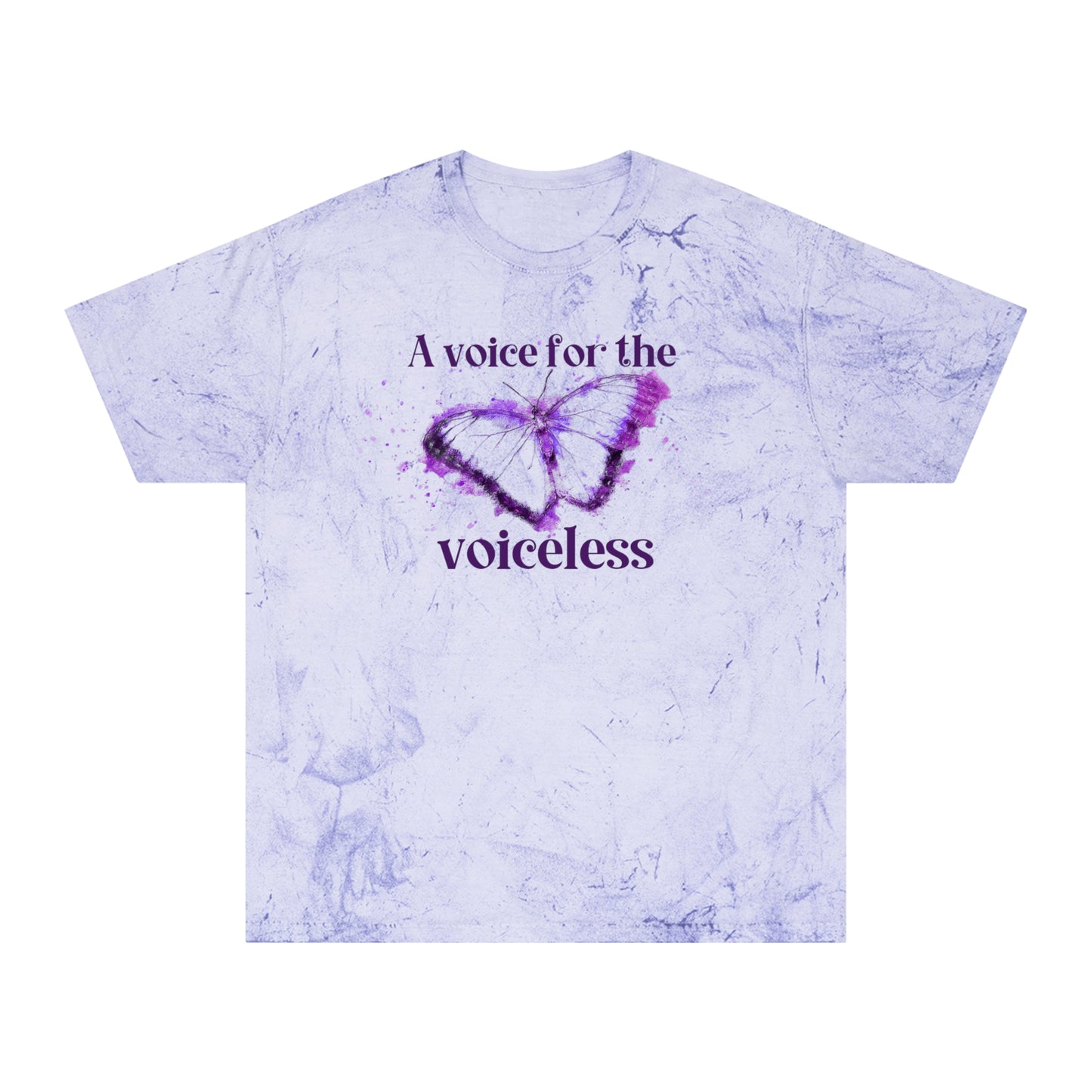 Voice For The Voiceless Unisex Color Blast T-Shirt