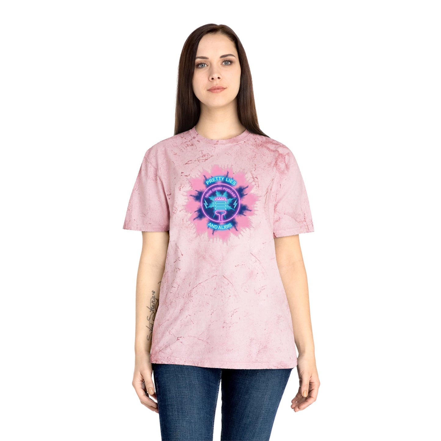 Faded Tie Dye Unisex Color Blast T-Shirt