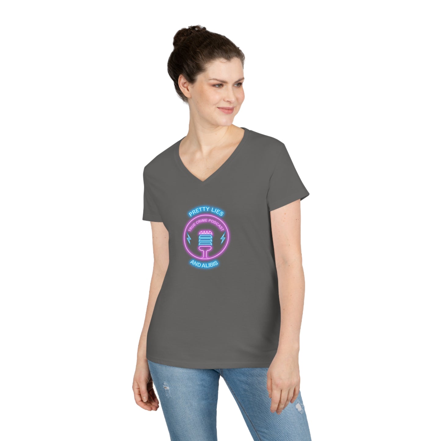 Alibier Ladies' V-Neck T-Shirt