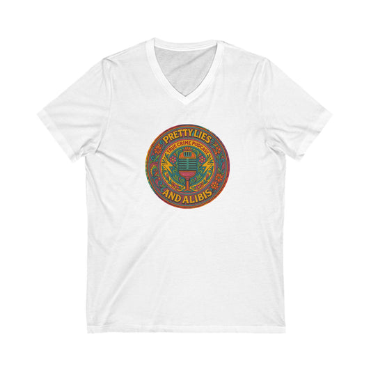 Pretty Lies & Alibis Hippie V-Neck Tee, NEW 2025