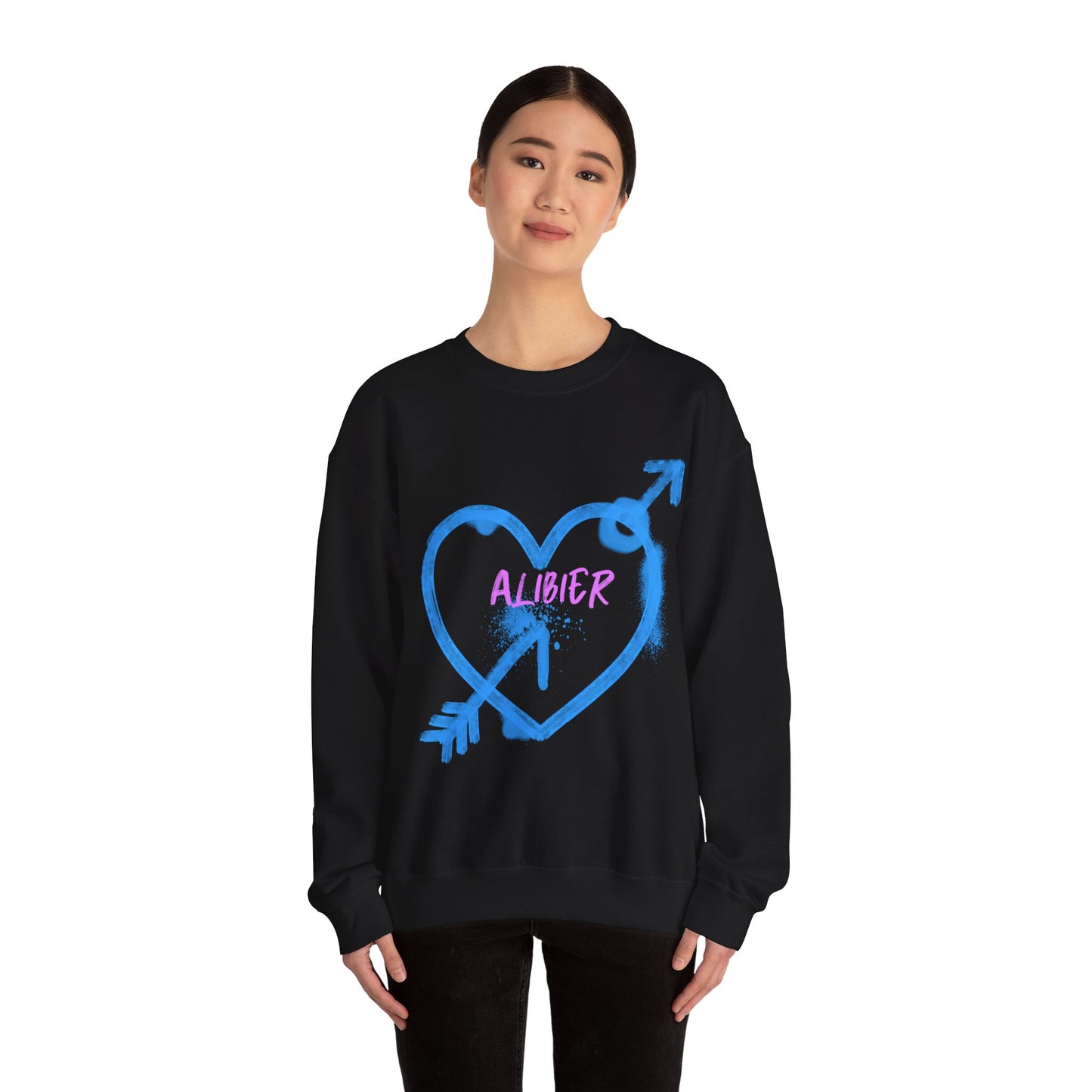 Alibier Graffiti Unisex Heavy Blend™ Crewneck Sweatshirt