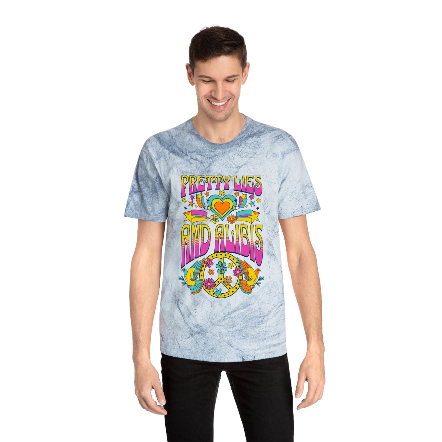 Hippie Unisex Color Blast T-Shirt