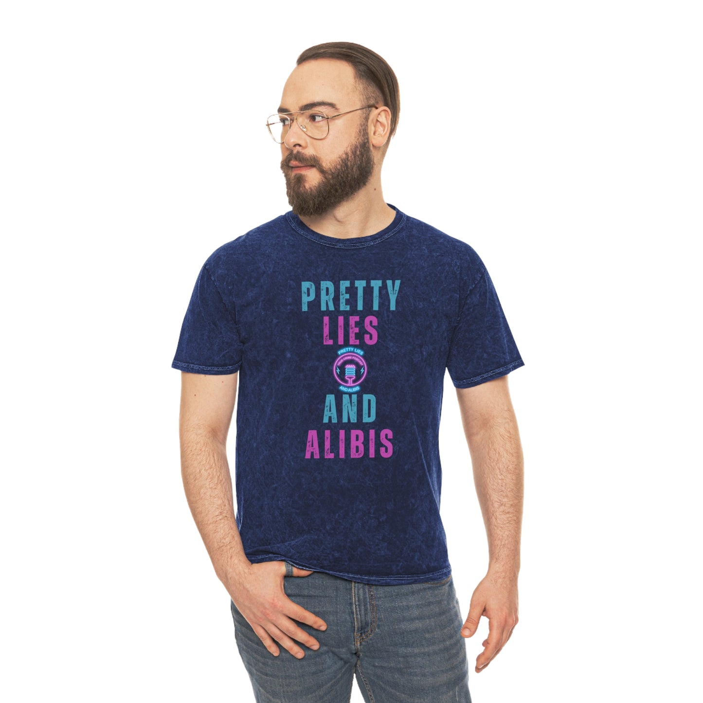 Pretty Lies Unisex Mineral Wash T-Shirt