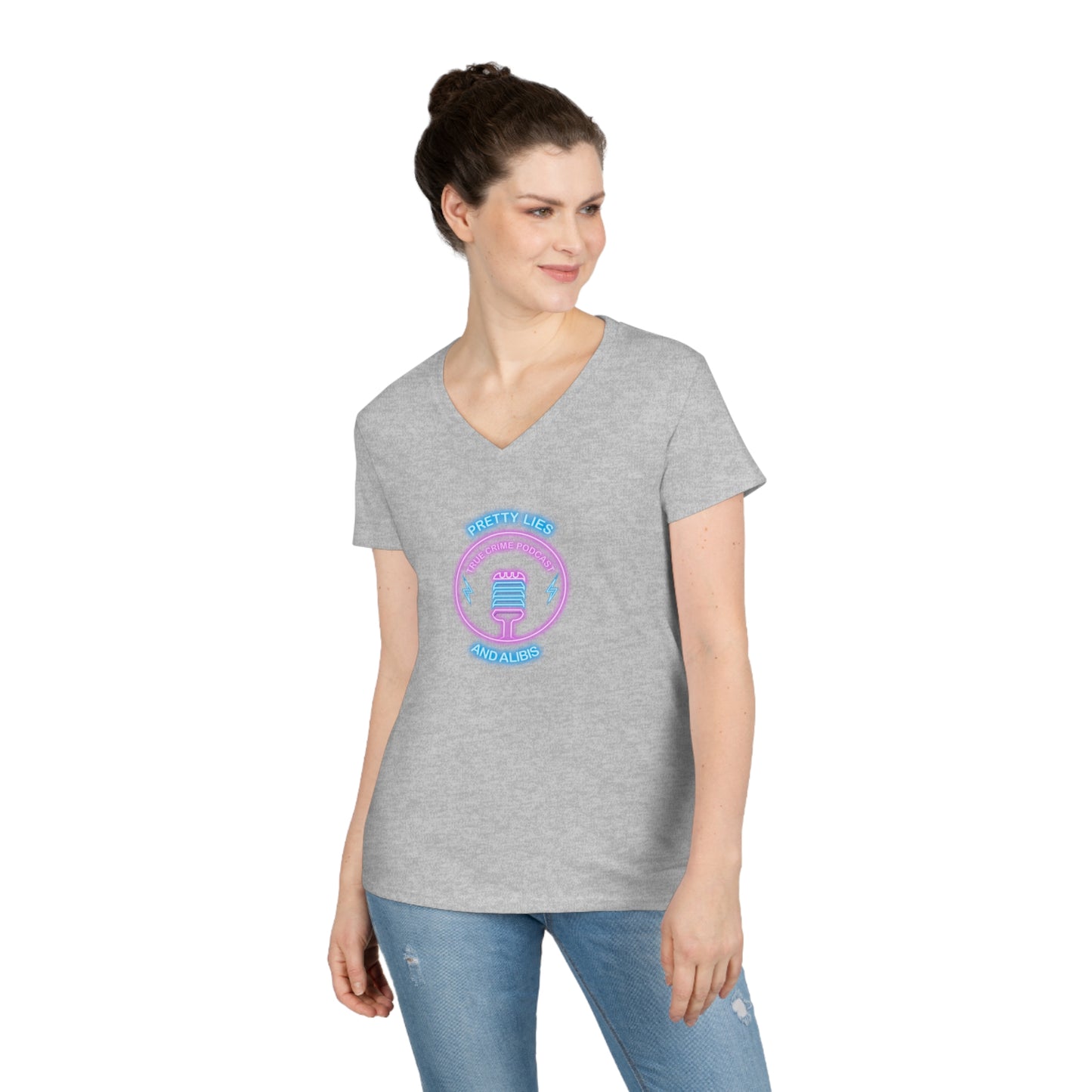 Alibier Ladies' V-Neck T-Shirt