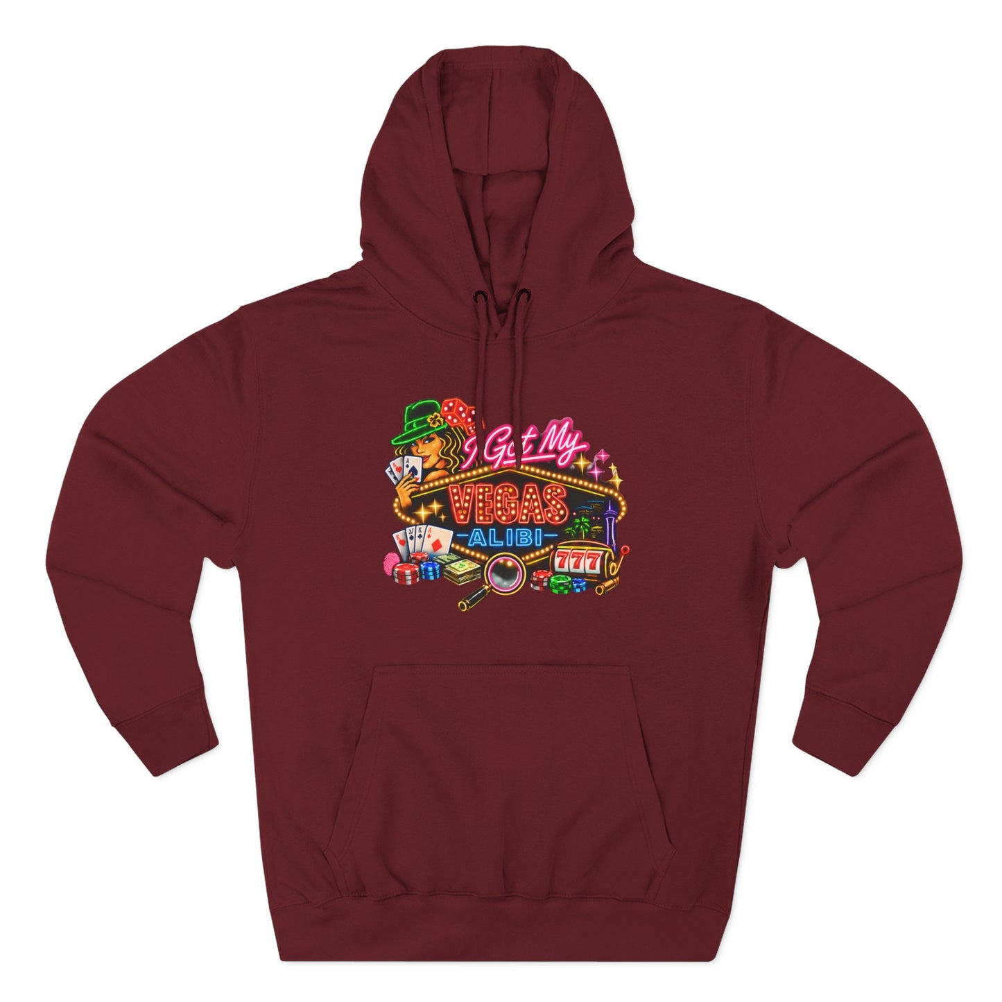 Hoodie — 'I Got My Vegas Alibi' (No Logo)