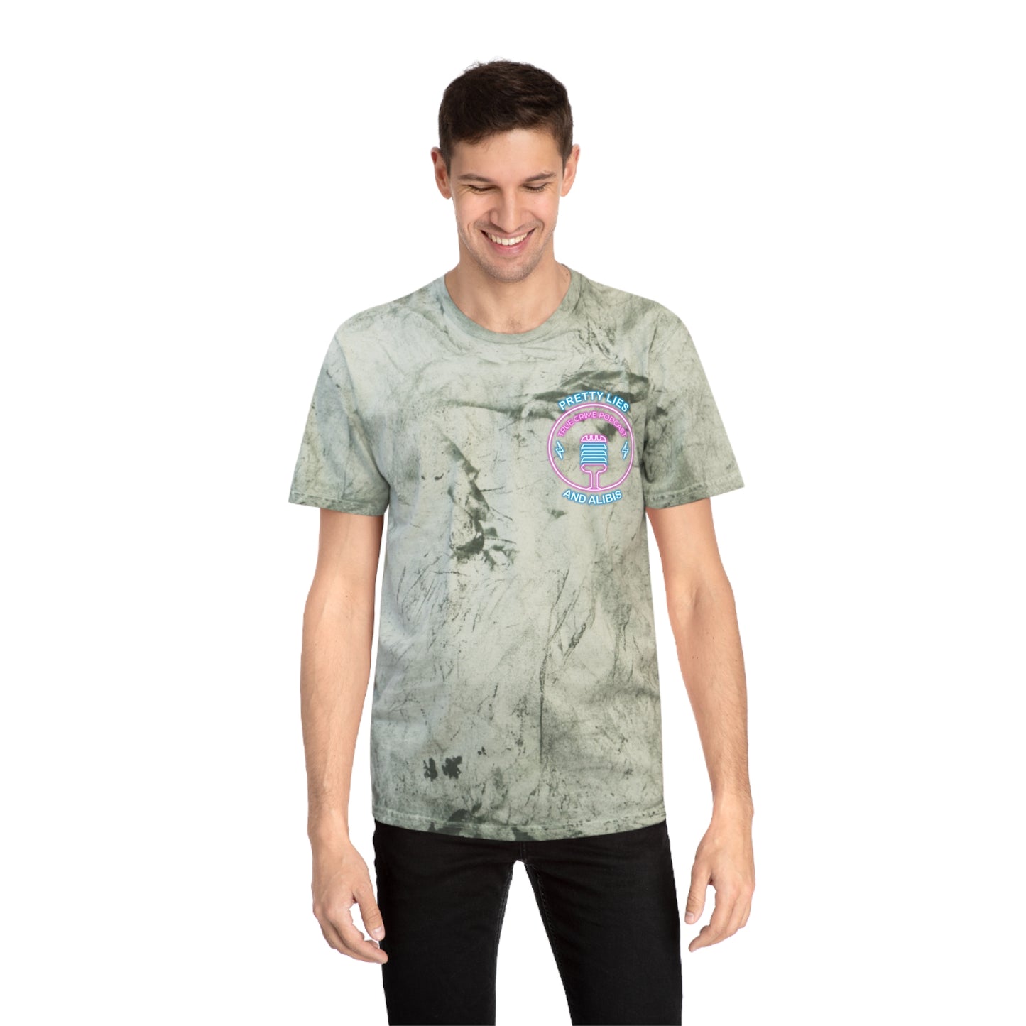 Tie-Dye T-Shirt — "Stack Chips Not Charges" Crime Con 26'