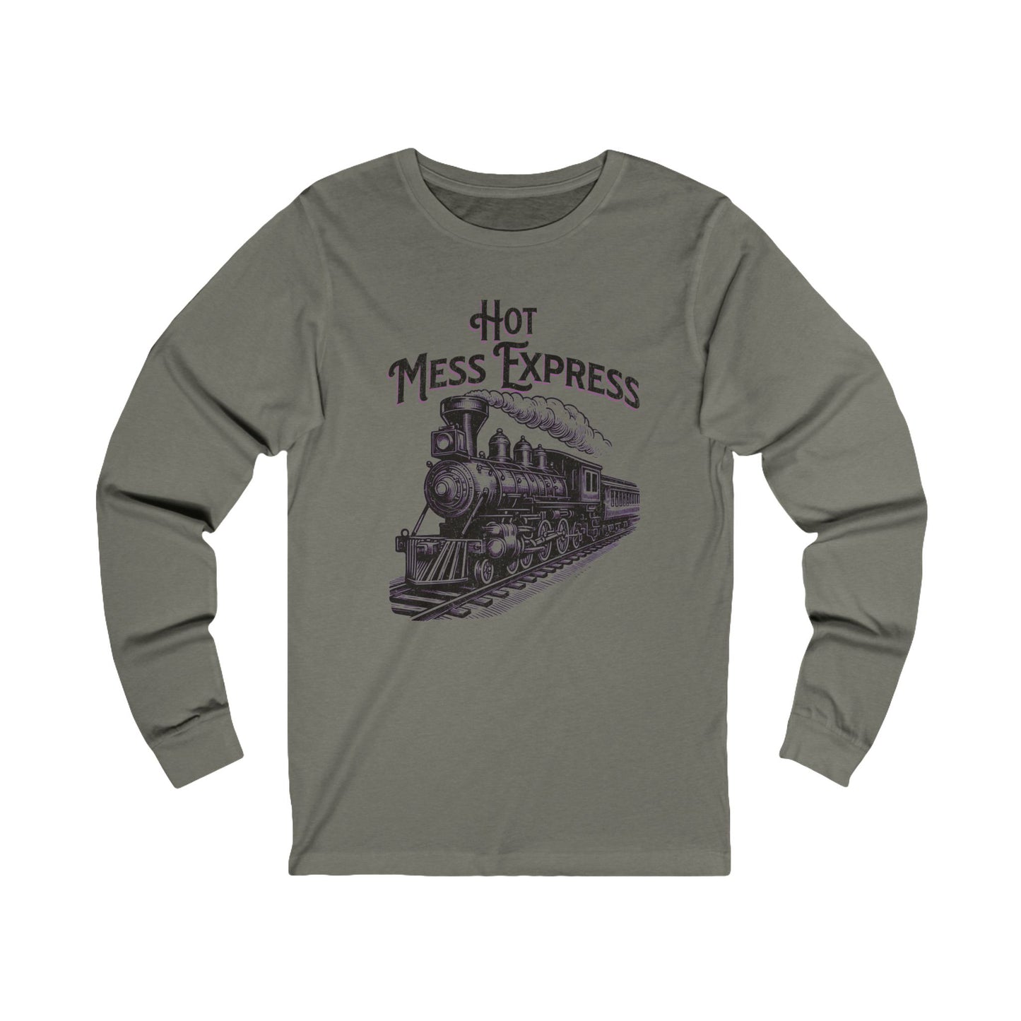 Hot Mess Express Unisex Jersey Long Sleeve Tee