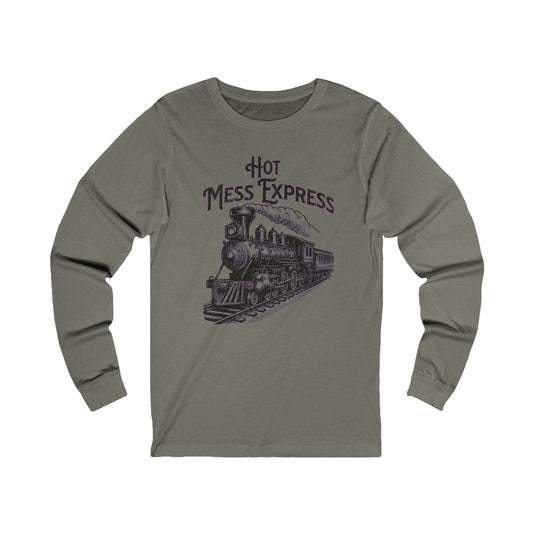 Hot Mess Express Unisex Jersey Long Sleeve Tee