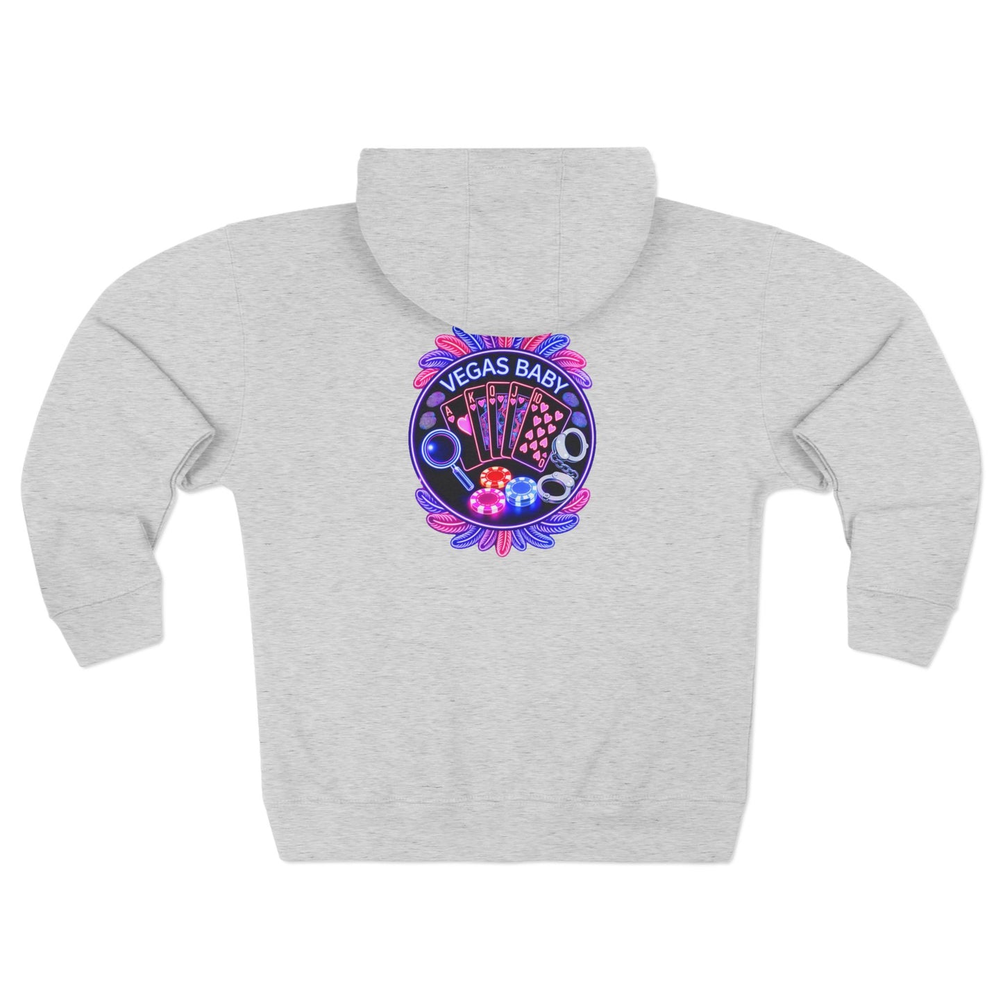 Vegas Baby Zip Hoodie — Crime Con 26'