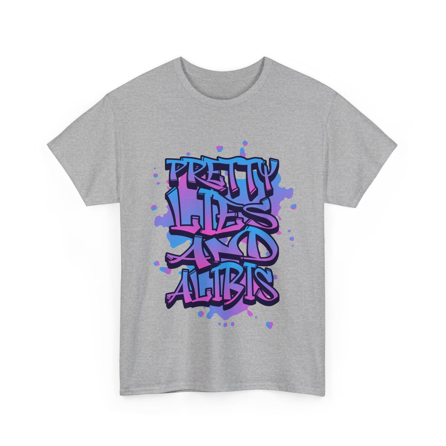 Pretty Lies Retro Unisex Heavy Cotton Tee