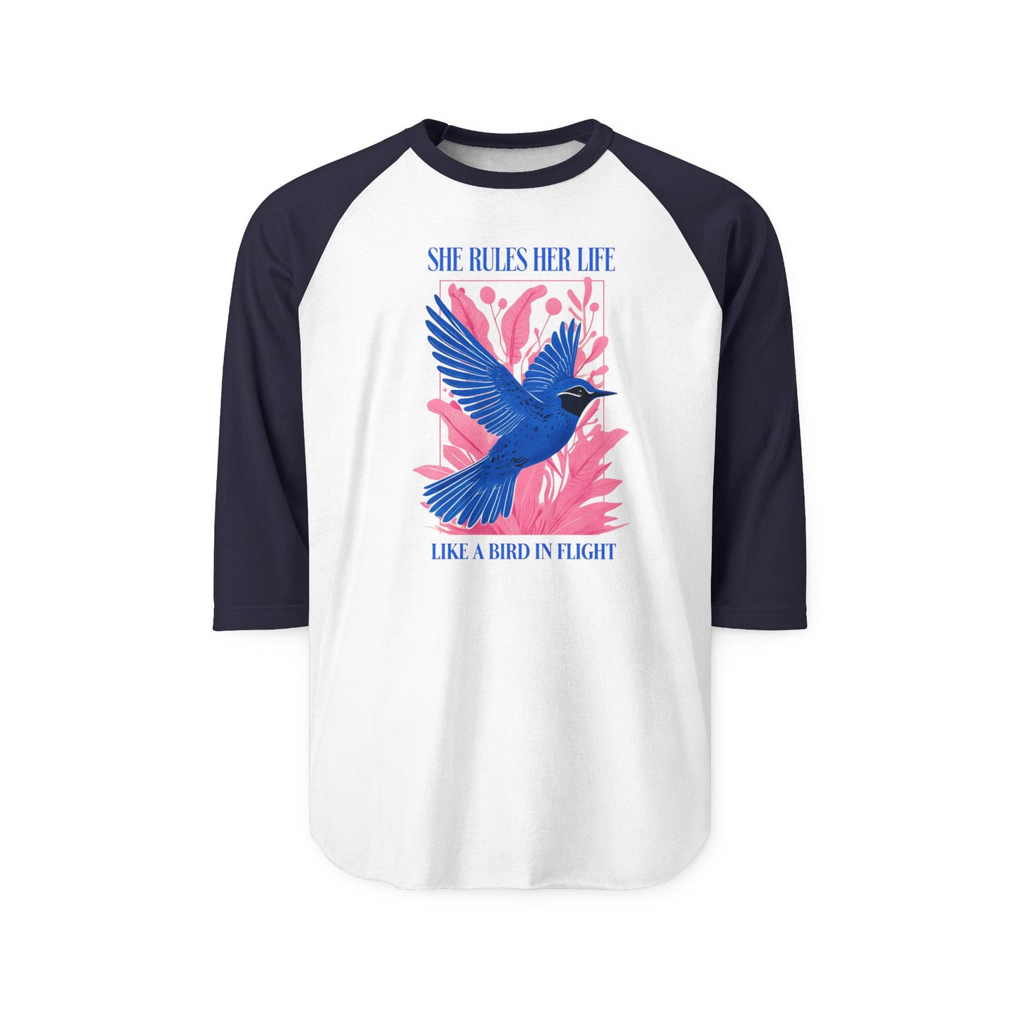 Three-Quarter Sleeve Raglan Shirt — Classic Baseball Style