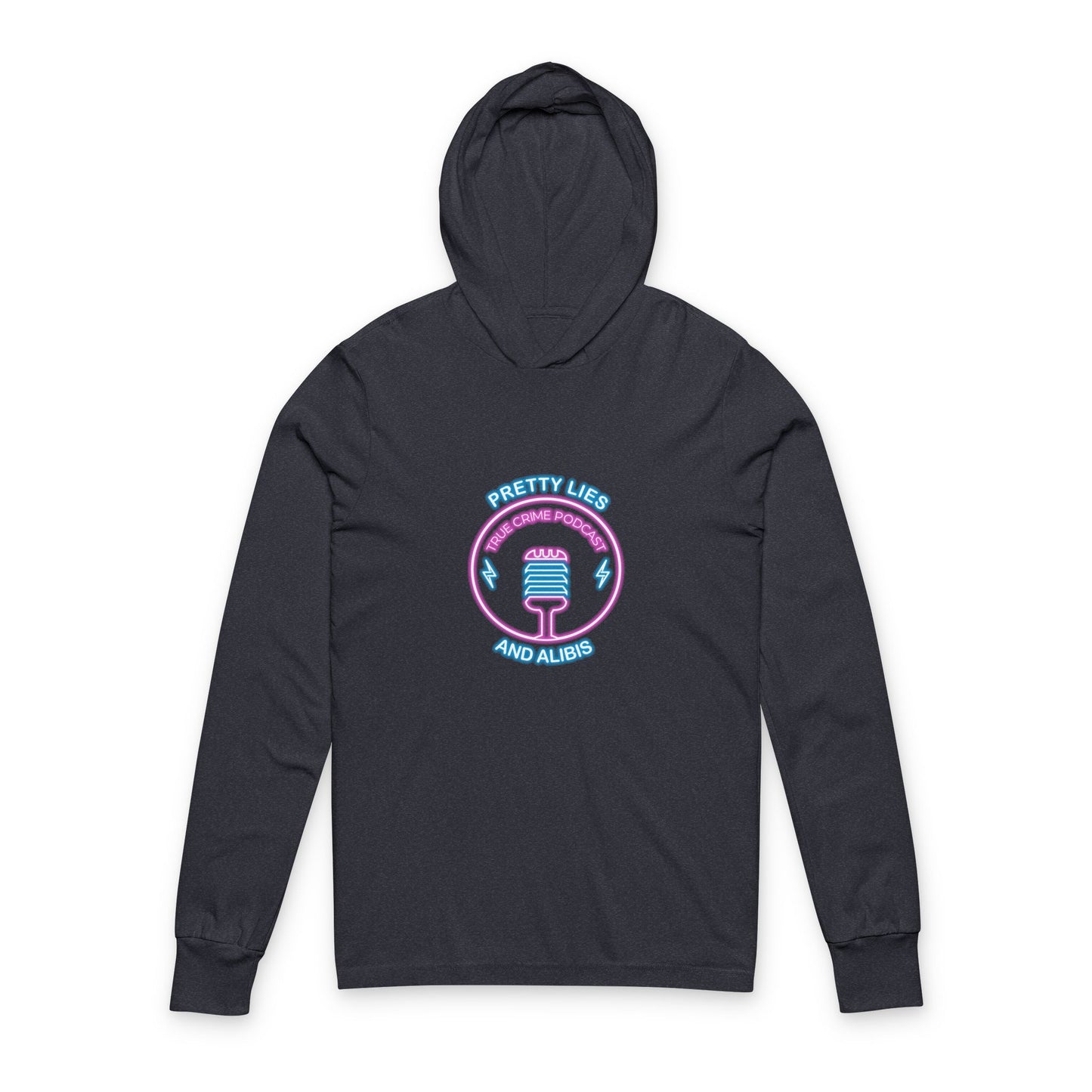 Vegas Baby Hooded Long Sleeve Tee — Crime Con 26'