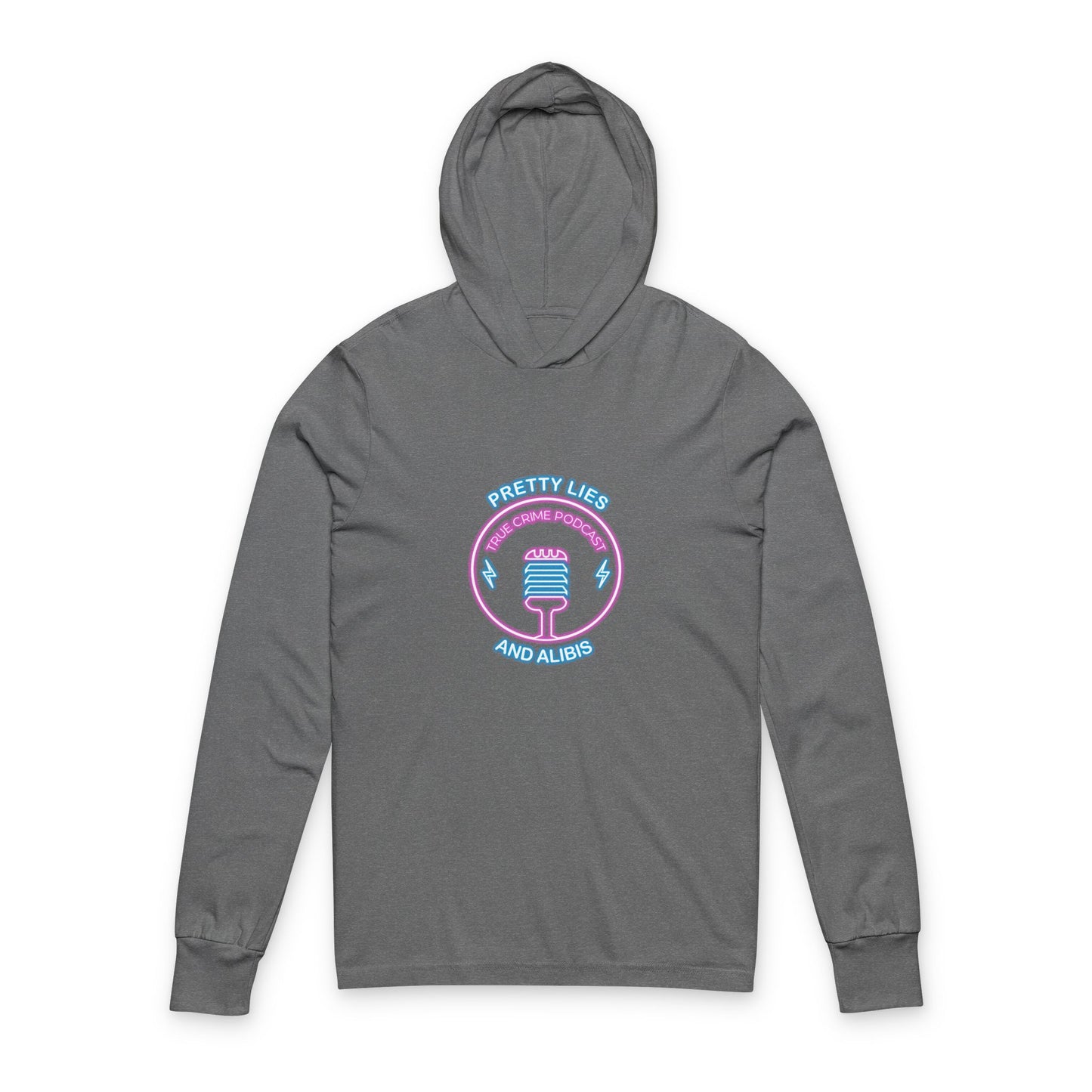Vegas Baby Hooded Long Sleeve Tee — Crime Con 26'