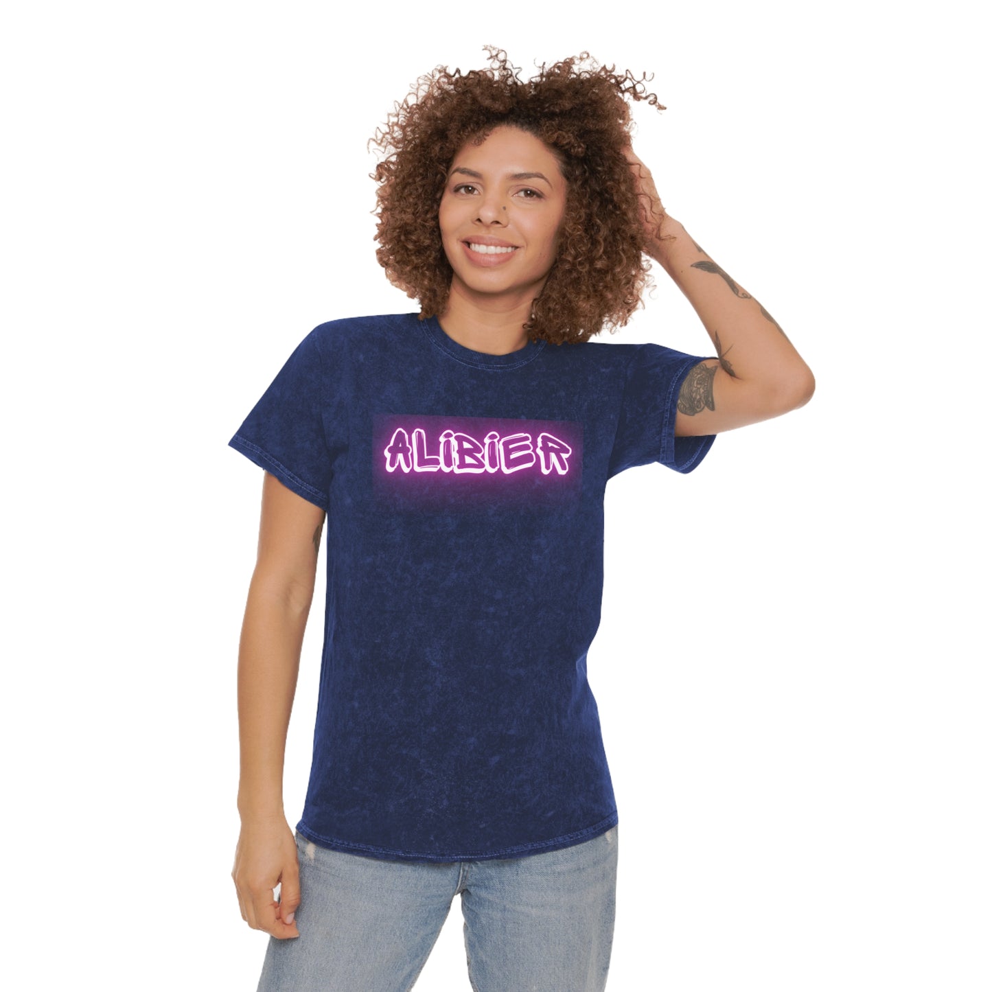 Alibier Unisex Mineral Wash T-Shirt