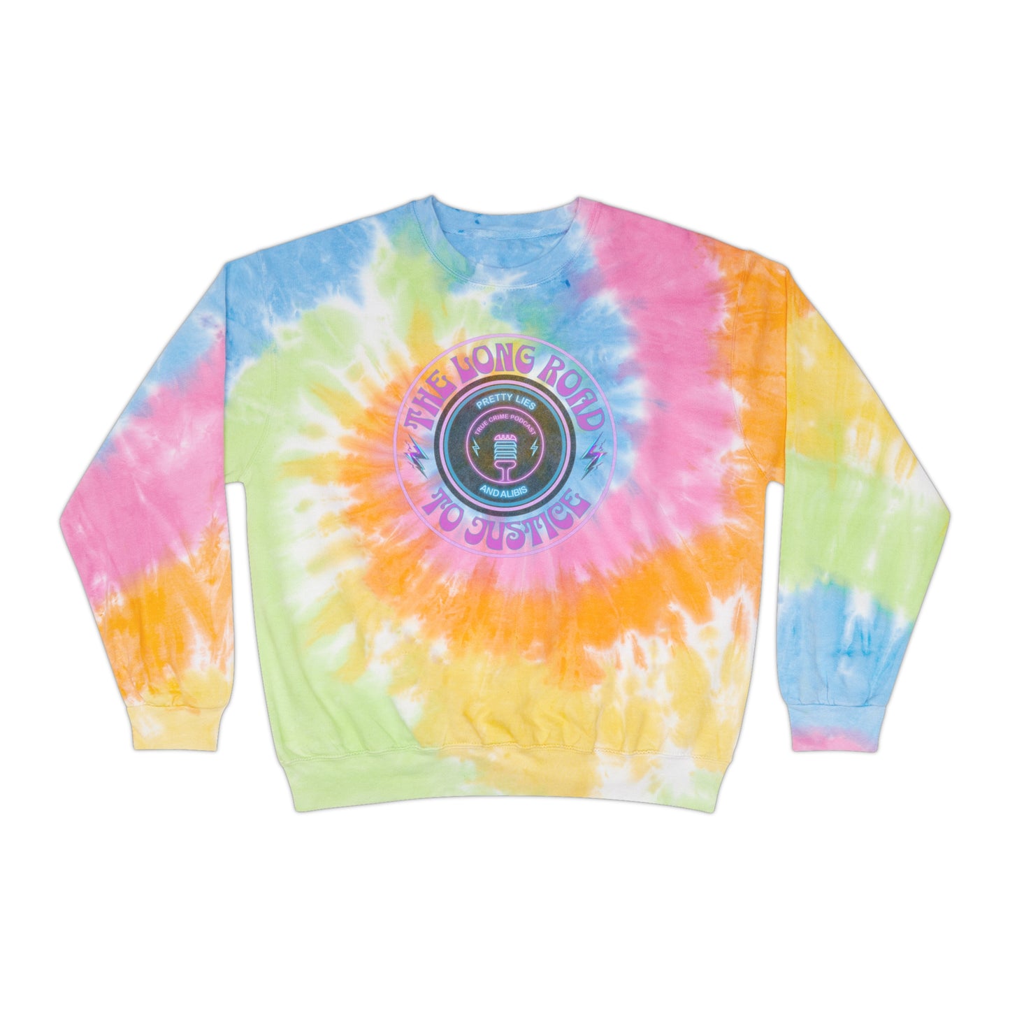 Long Road To Justice Unisex Tie-Dye Sweatshirt