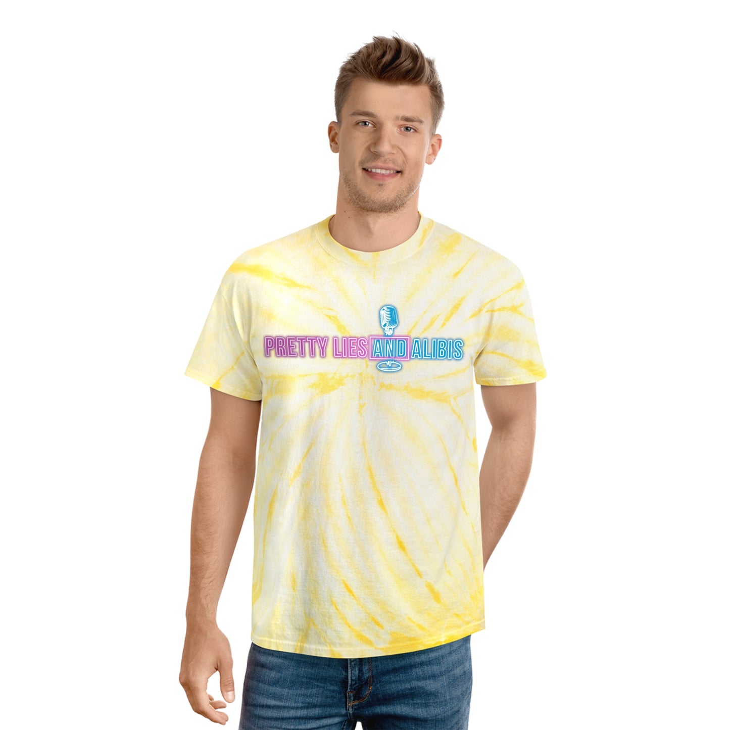 Logo 2 Tie-Dye Tee, Cyclone