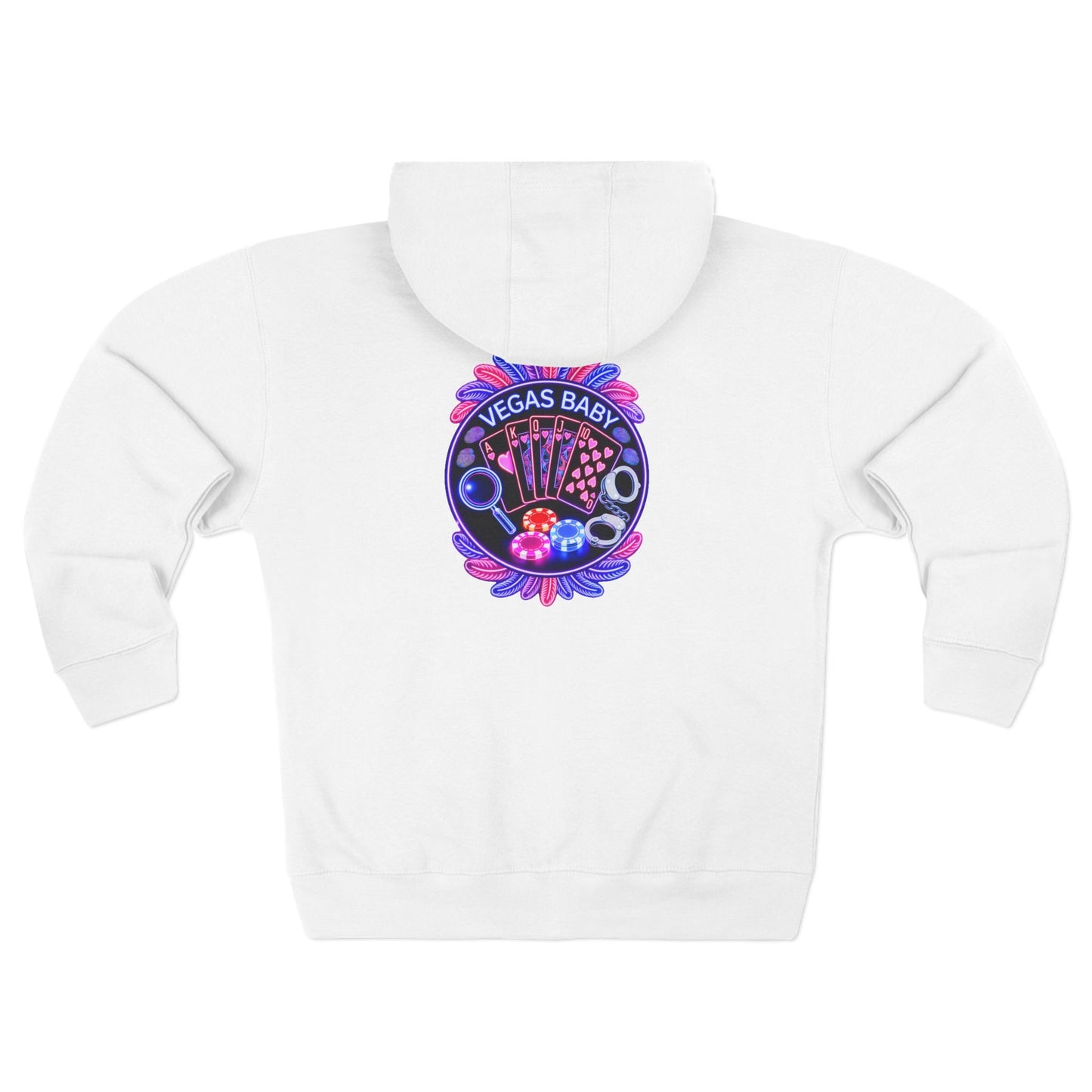 Vegas Baby Zip Hoodie — Crime Con 26'