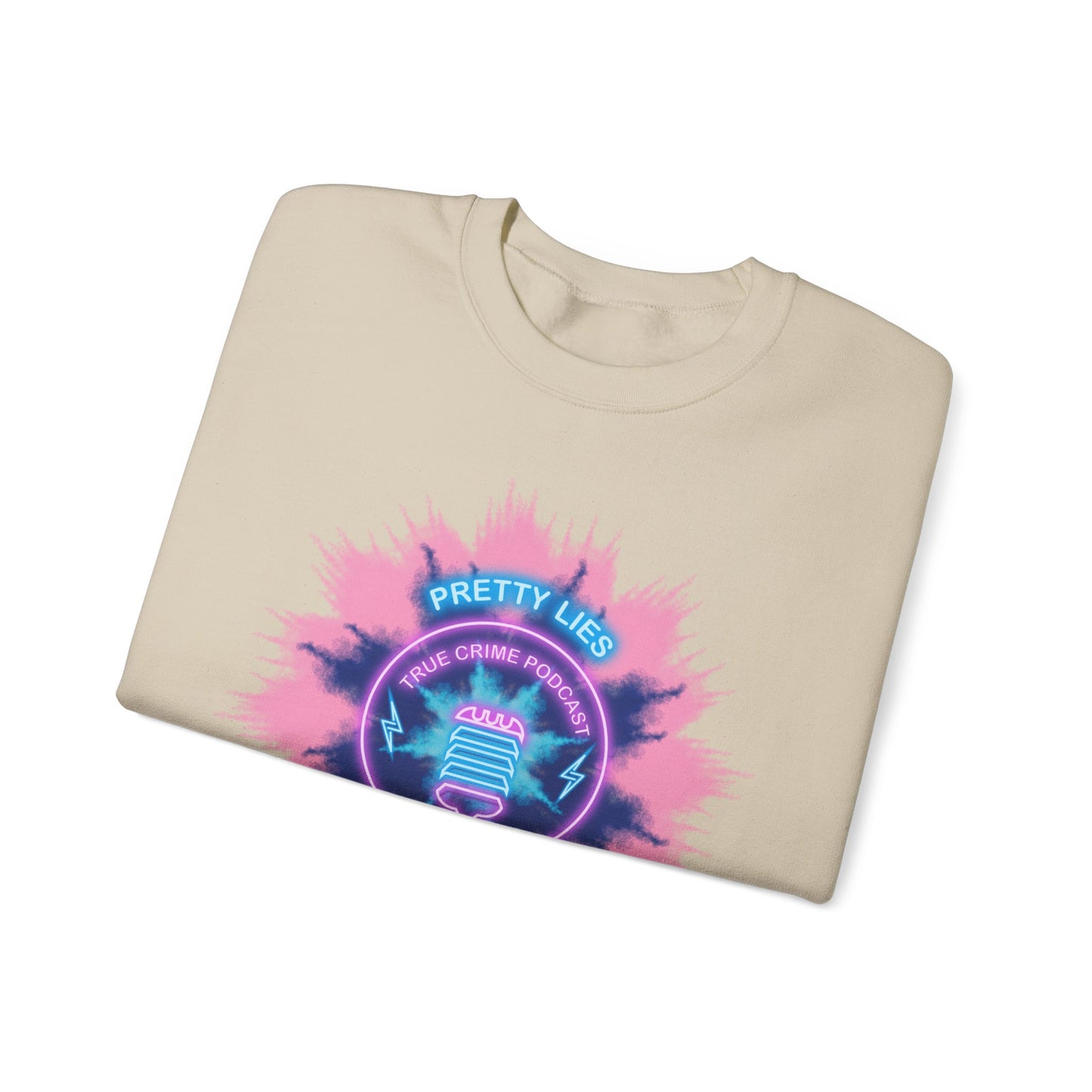 Tie Dye Burst Unisex Heavy Blend™ Crewneck Sweatshirt