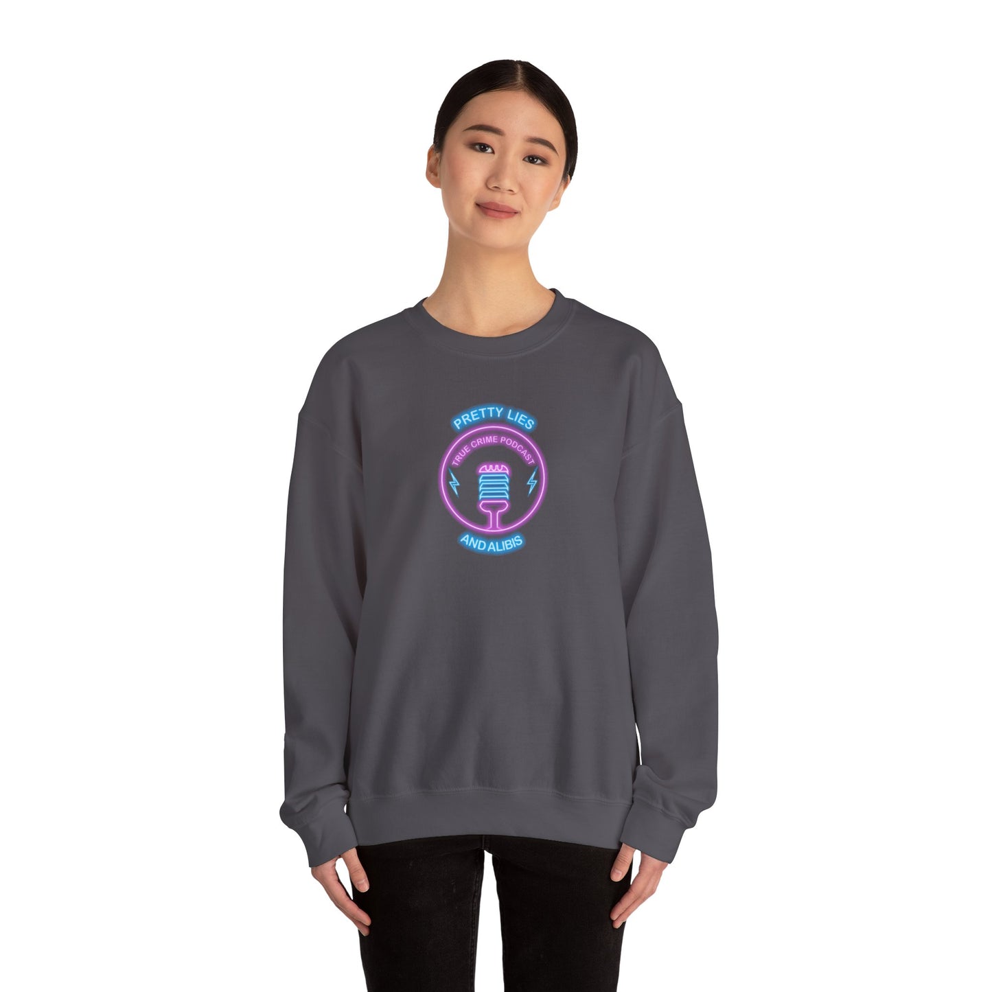 Alibier Vibrant Unisex Crewneck Sweatshirt - 'Creative Vibes' Design