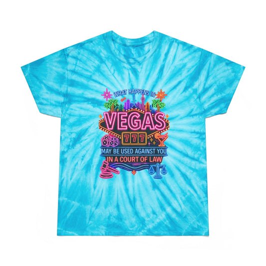 Cyclone Tie Dye Tee - "What Happens In Vegas" (No Logo)