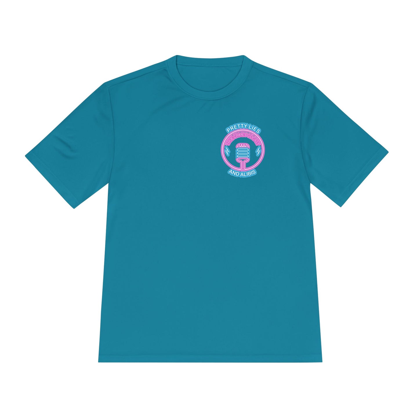 Moisture-Wicking Tee — "Stack Chips Not Charges" Crime Con 26'