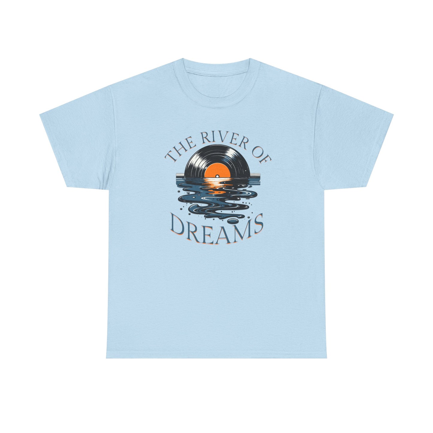 Unisex Heavy Cotton Lyrics Tee River of Dreams- New 2025