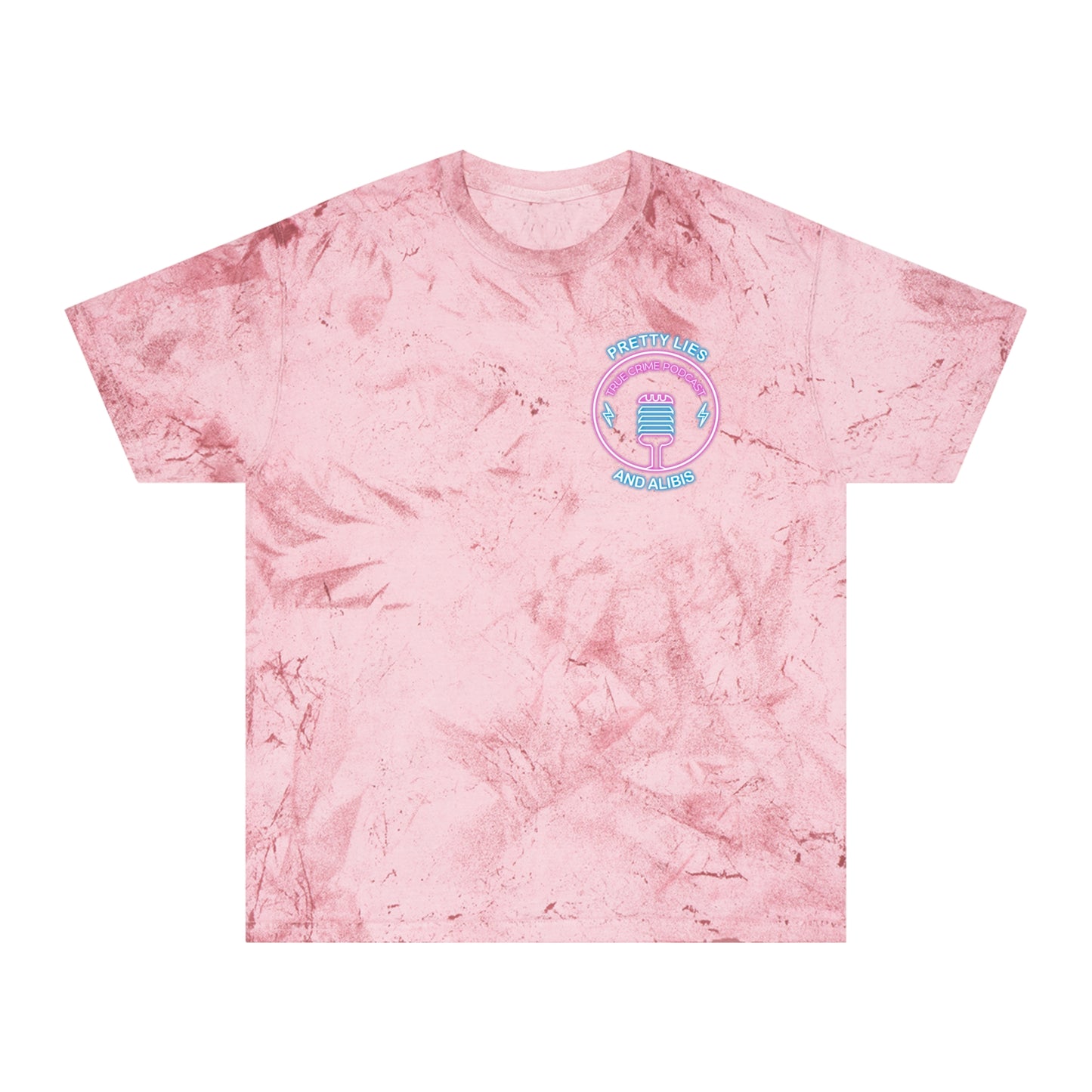 Tie-Dye T-Shirt — "Stack Chips Not Charges" Crime Con 26'