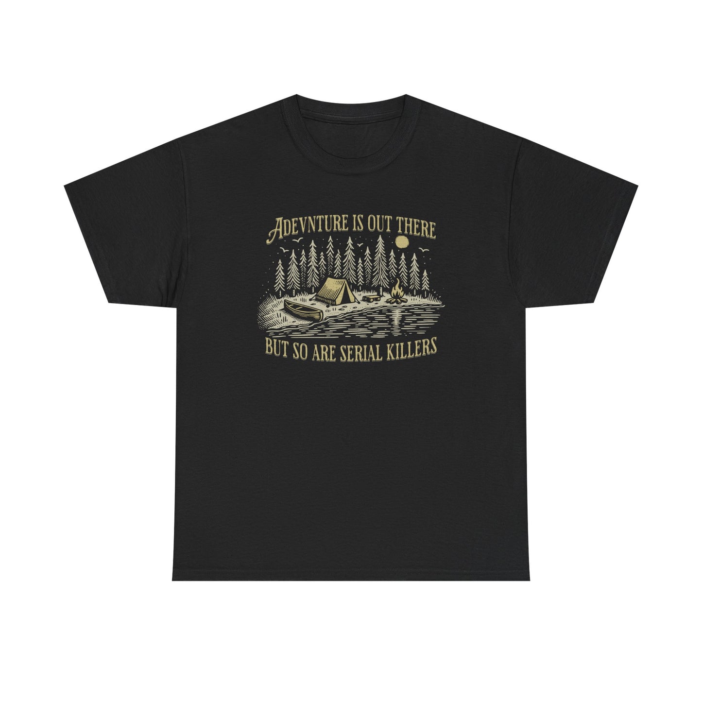 New! Adventure Is Out There Unisex Heavy Cotton Tee