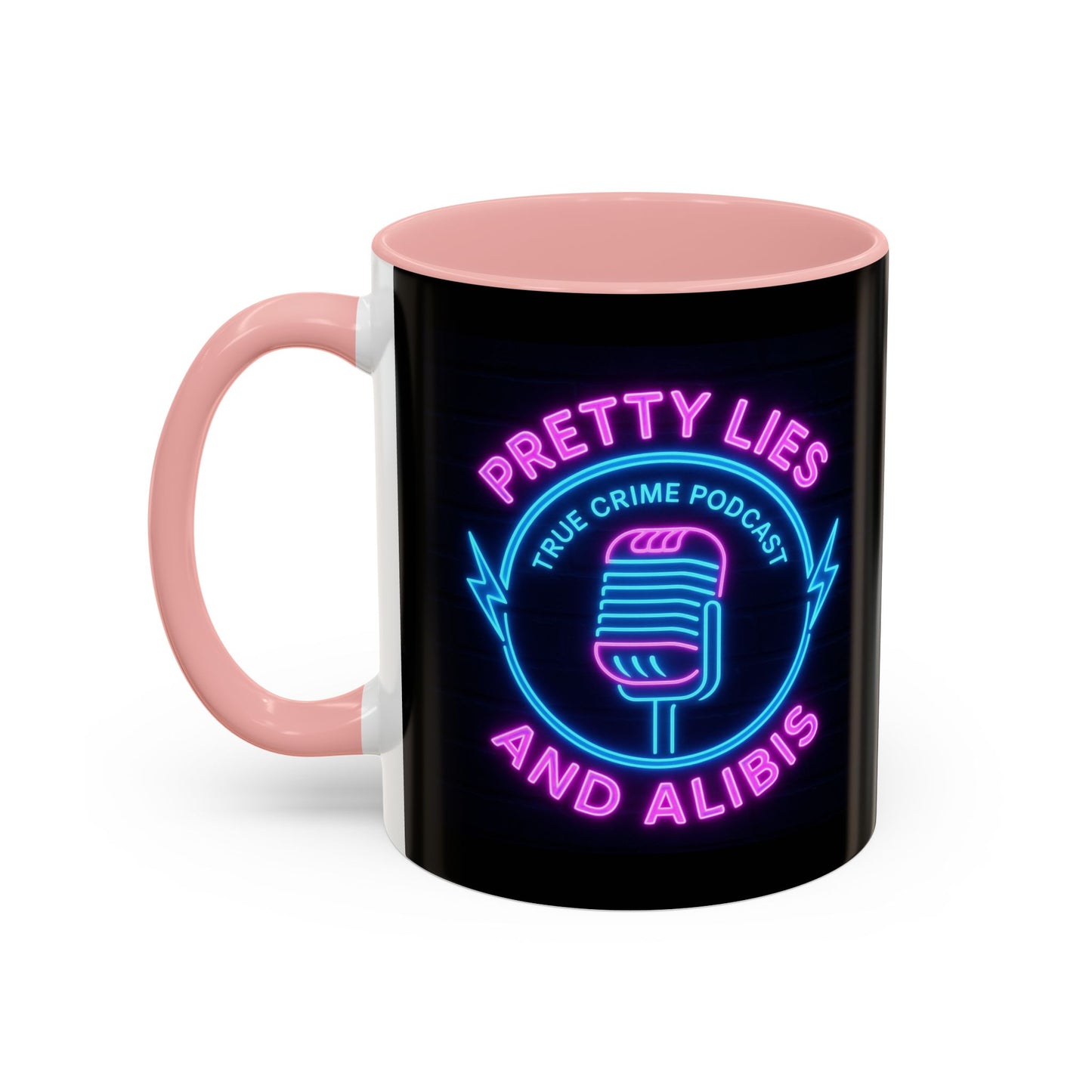 Pretty Lies Neon Coffee Mug - New 2025