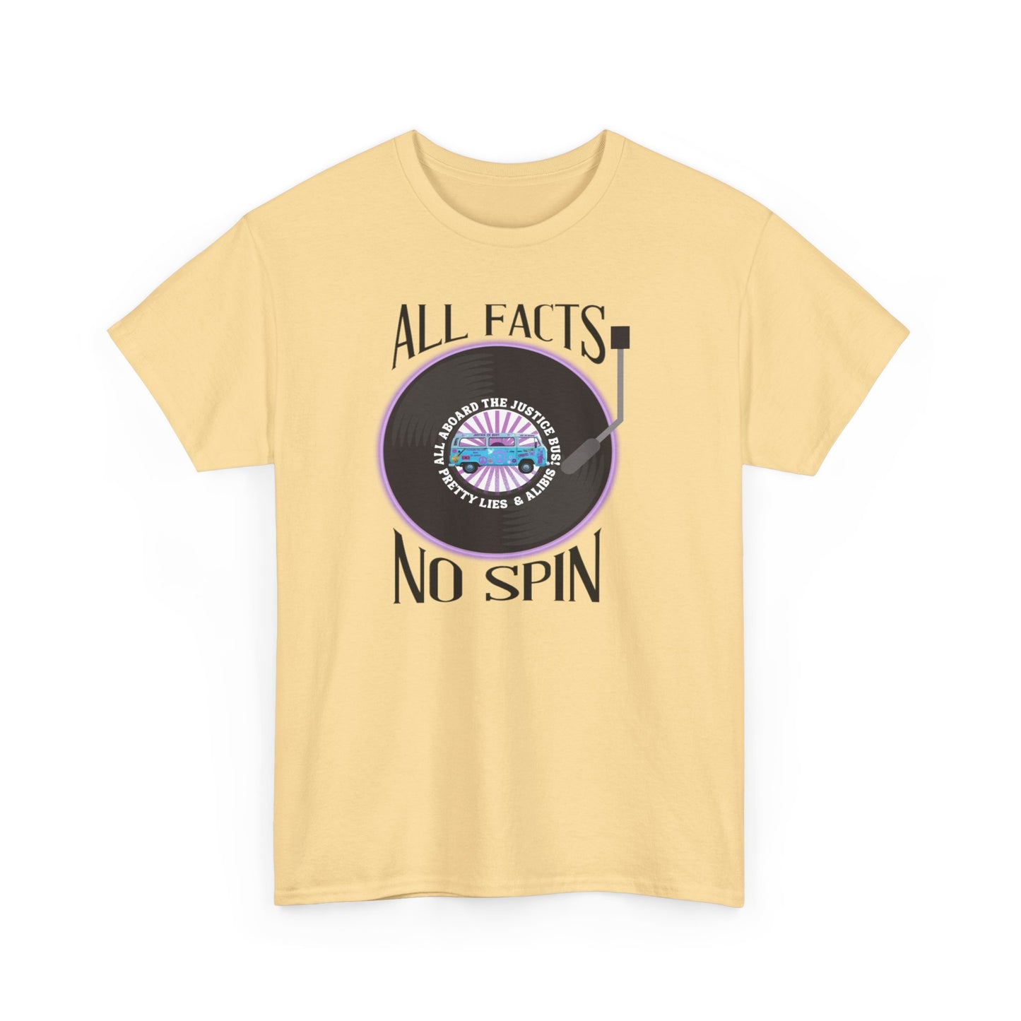 All Facts No Spin Unisex Heavy Cotton Tee