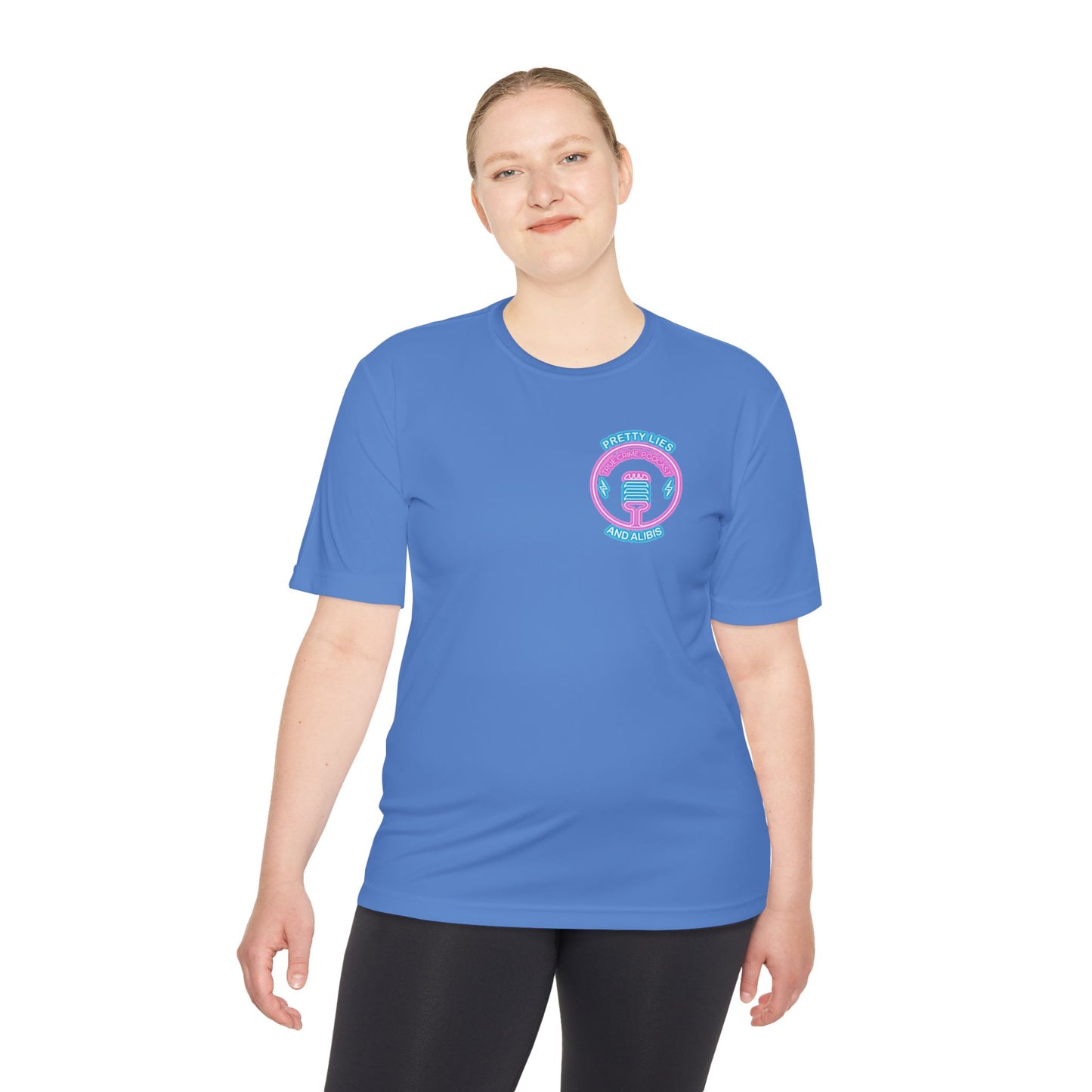 Moisture-Wicking Tee — "Stack Chips Not Charges" Crime Con 26'