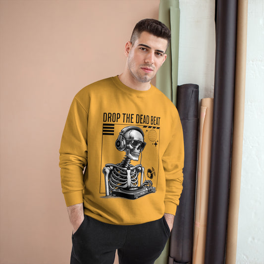 Halloween Drop The Dead Beat Champion Sweatshirt