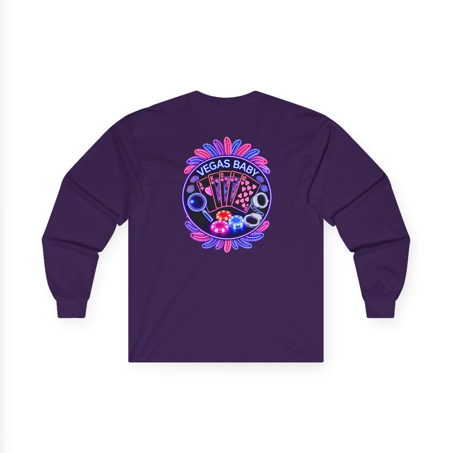 Vegas Baby Long Sleeve Tee — Crime Con 26'