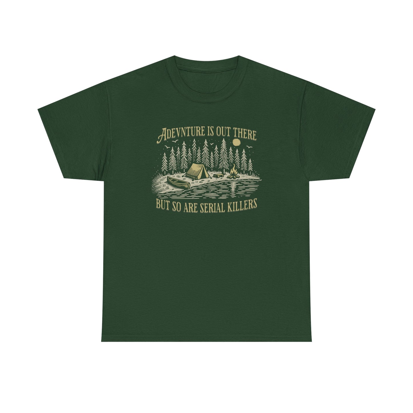 New! Adventure Is Out There Unisex Heavy Cotton Tee