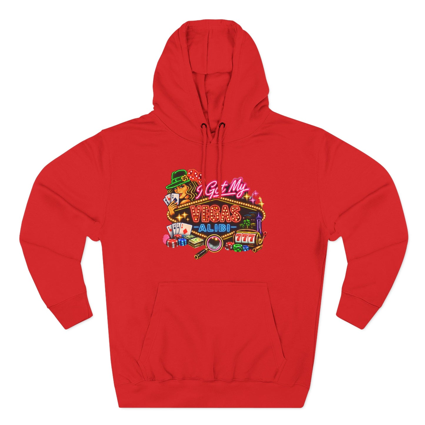 Hoodie — 'I Got My Vegas Alibi' (No Logo)