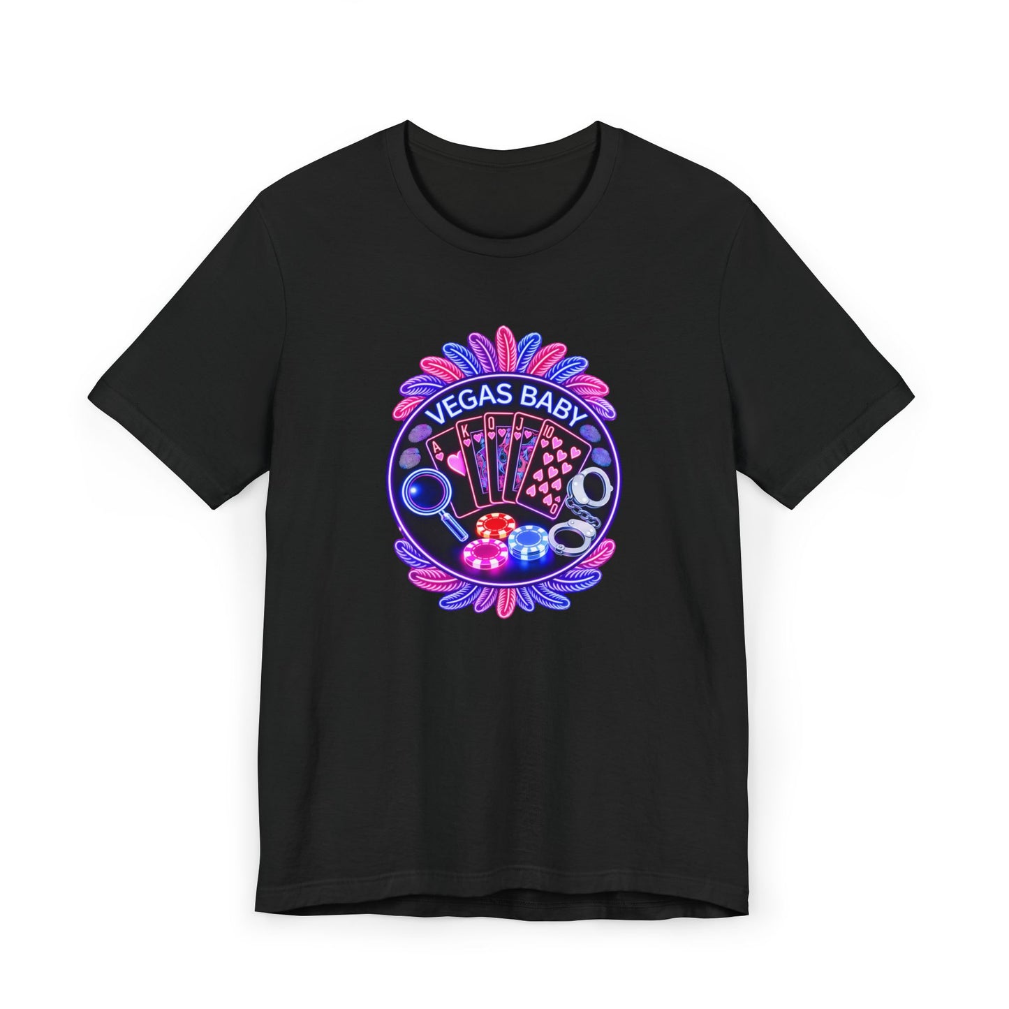 Vegas Baby T-Shirt — No Logo Crime Con 26'