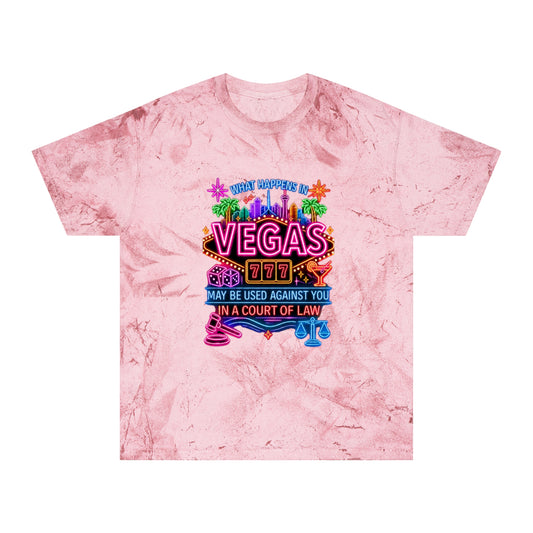 Vegas T-Shirt — 'What Happens In Vegas You' No Logo