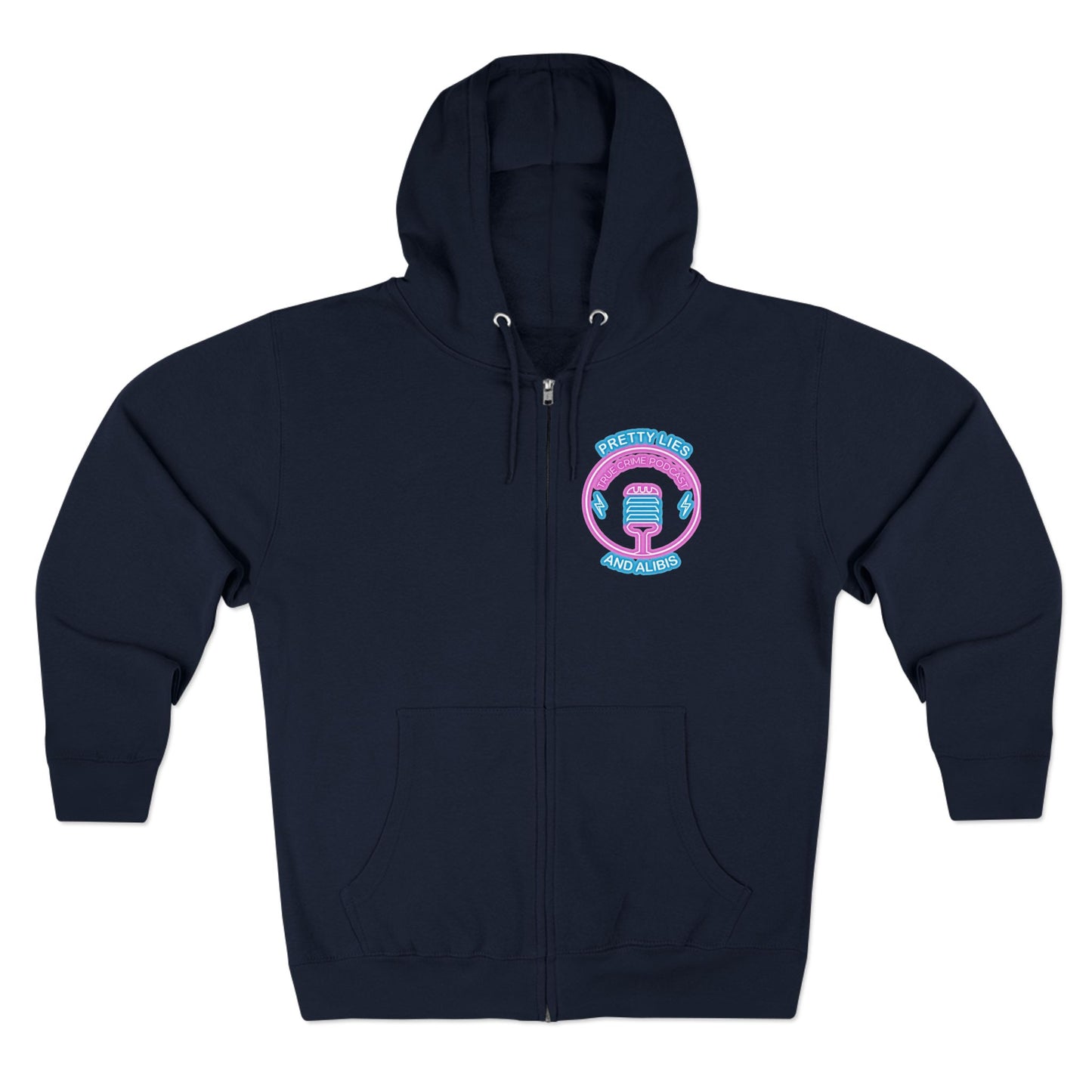 Unisex Zip Hoodie "Stack Chips Not Charges" Crime Con 26'