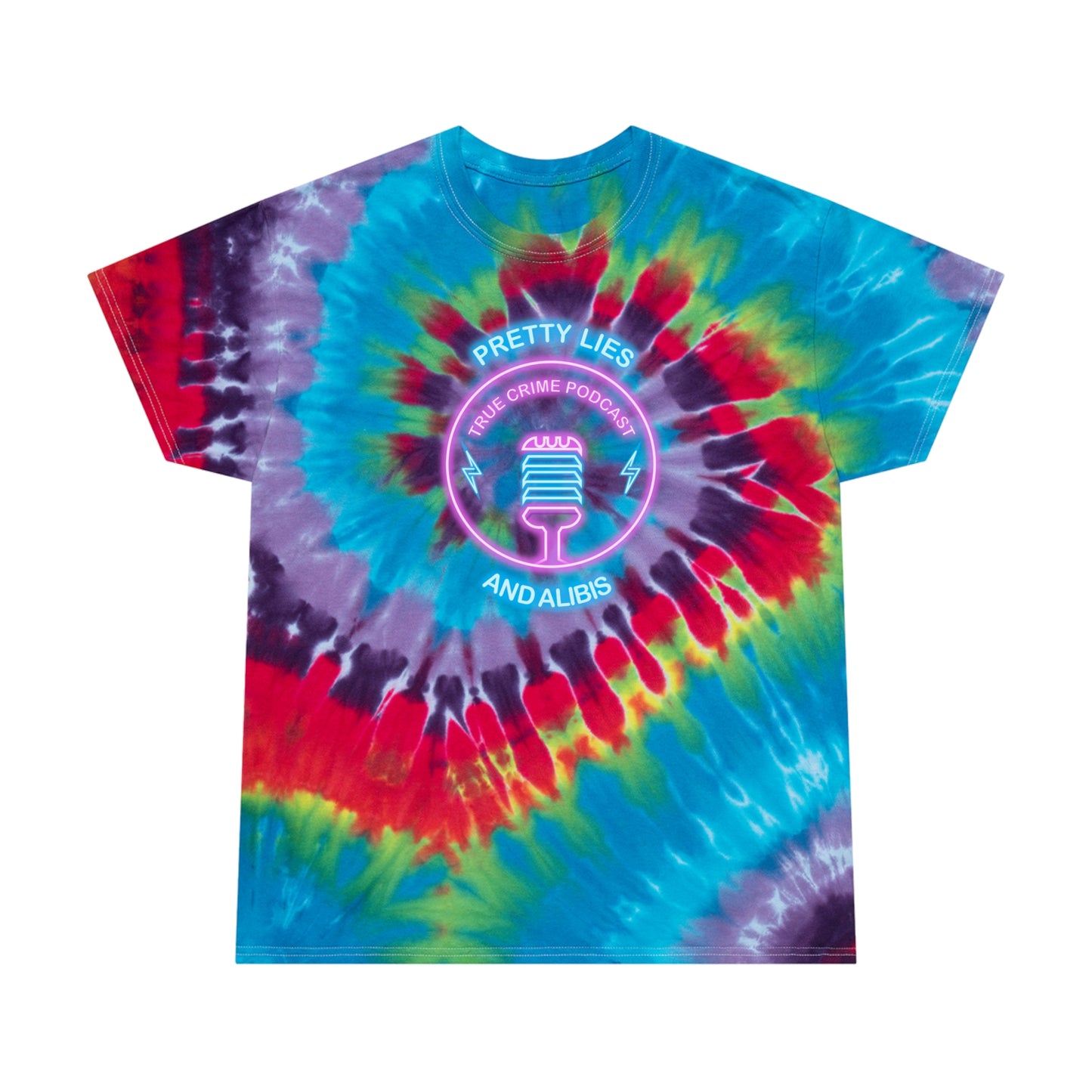 Logo Tie-Dye Tee, Spiral