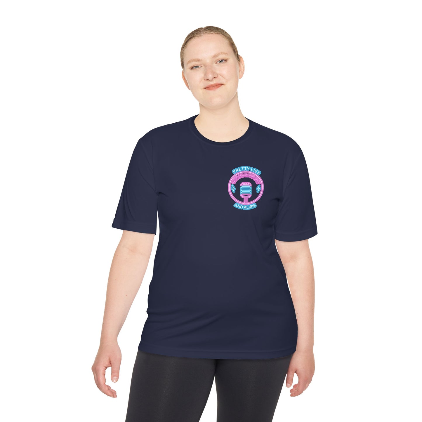 Moisture-Wicking Tee — "Stack Chips Not Charges" Crime Con 26'