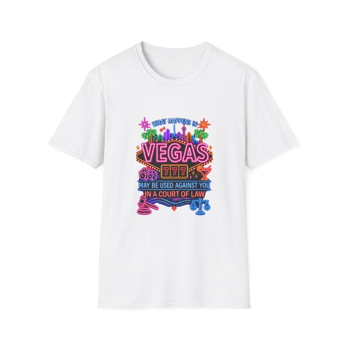 "What Happens in Vegas" Graphic Tee (No Logo)