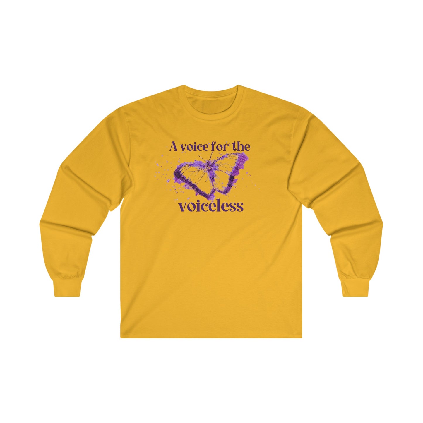 Voice For The Voiceless Unisex Ultra Cotton Long Sleeve Tee