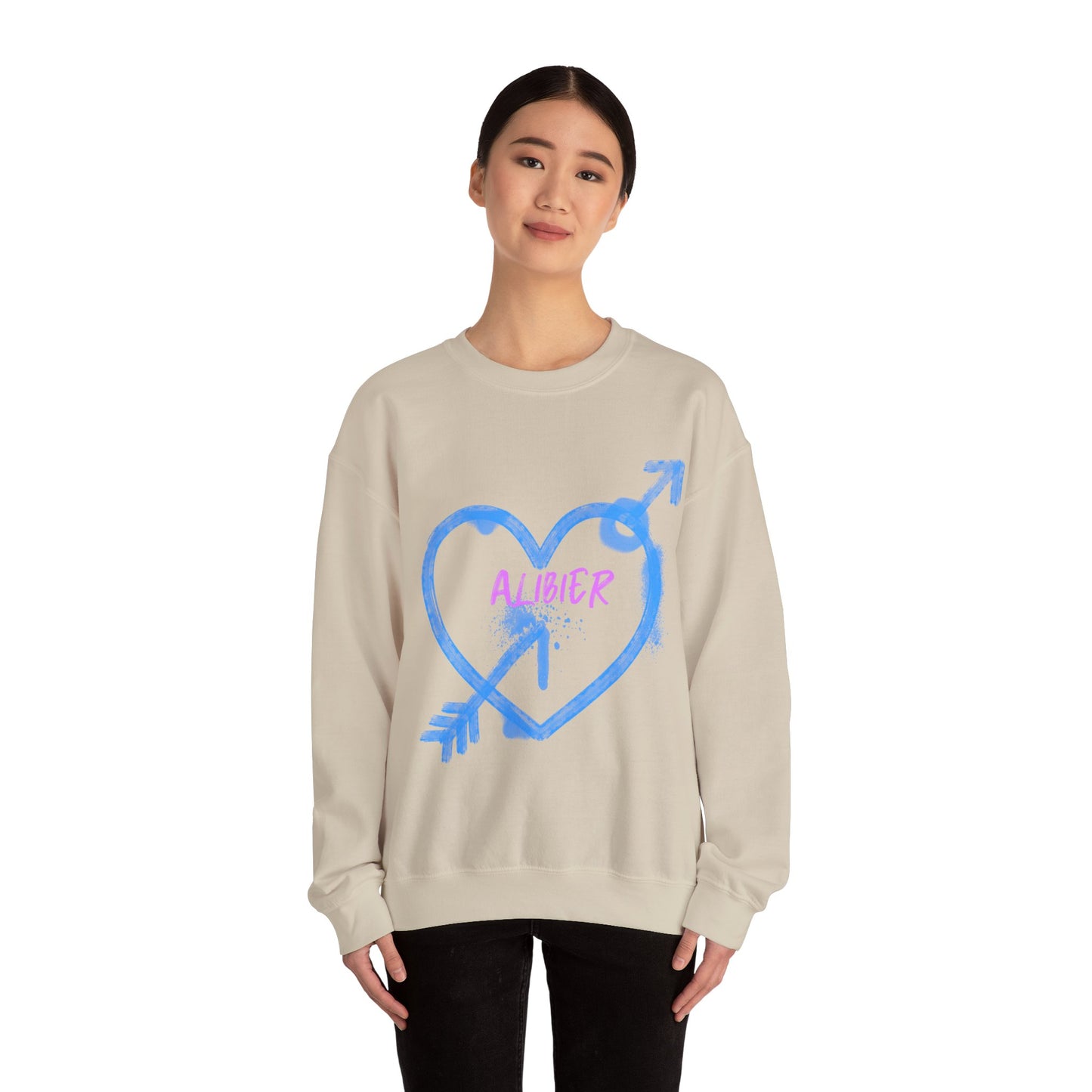 Alibier Graffiti Unisex Heavy Blend™ Crewneck Sweatshirt