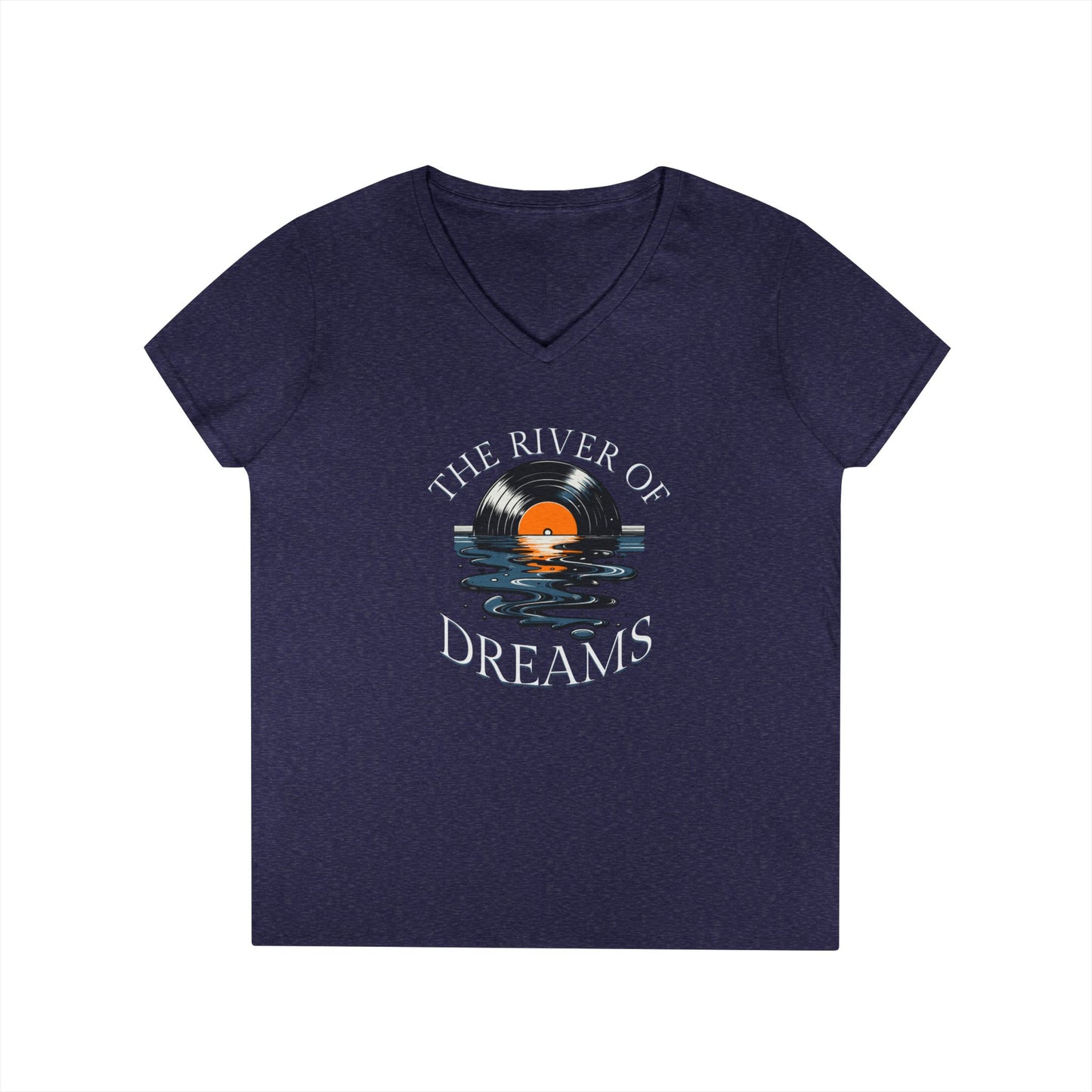 River of Dreams V-Neck T-Shirt - Lyrics - New 2025