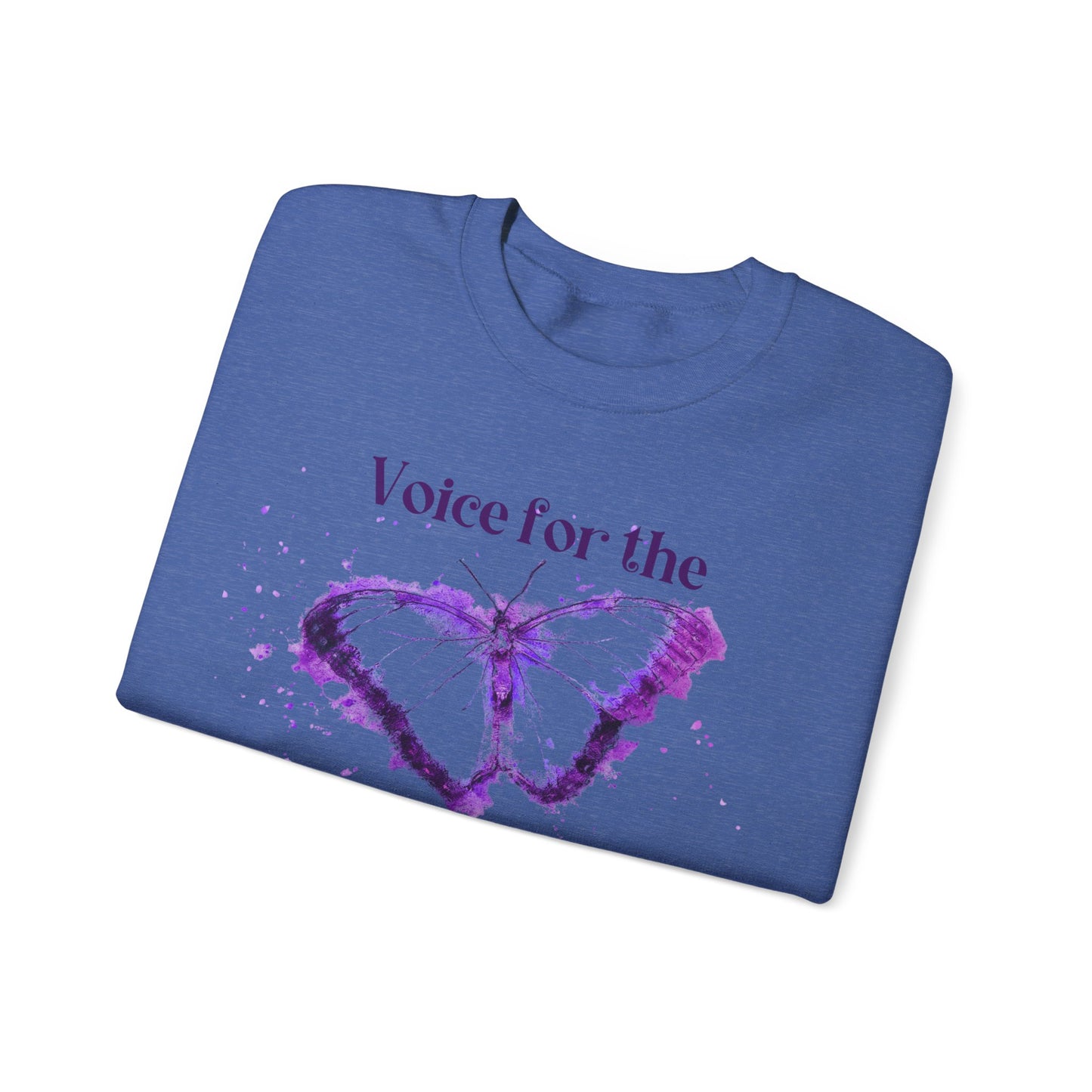 Voice For The Voiceless Unisex Heavy Blend™ Crewneck Sweatshirt