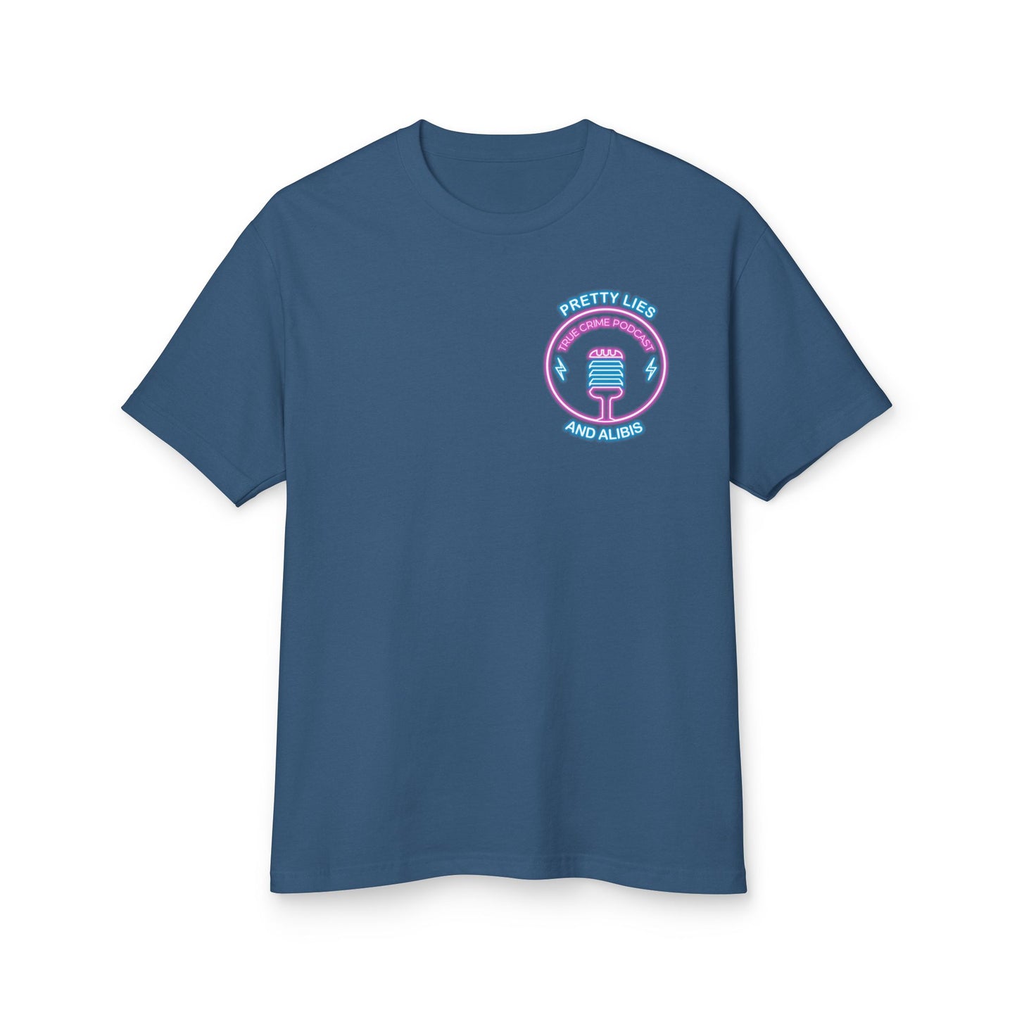Retro Casino Poker Tee — "Stack Chips Not Charges" Crime Con' 26
